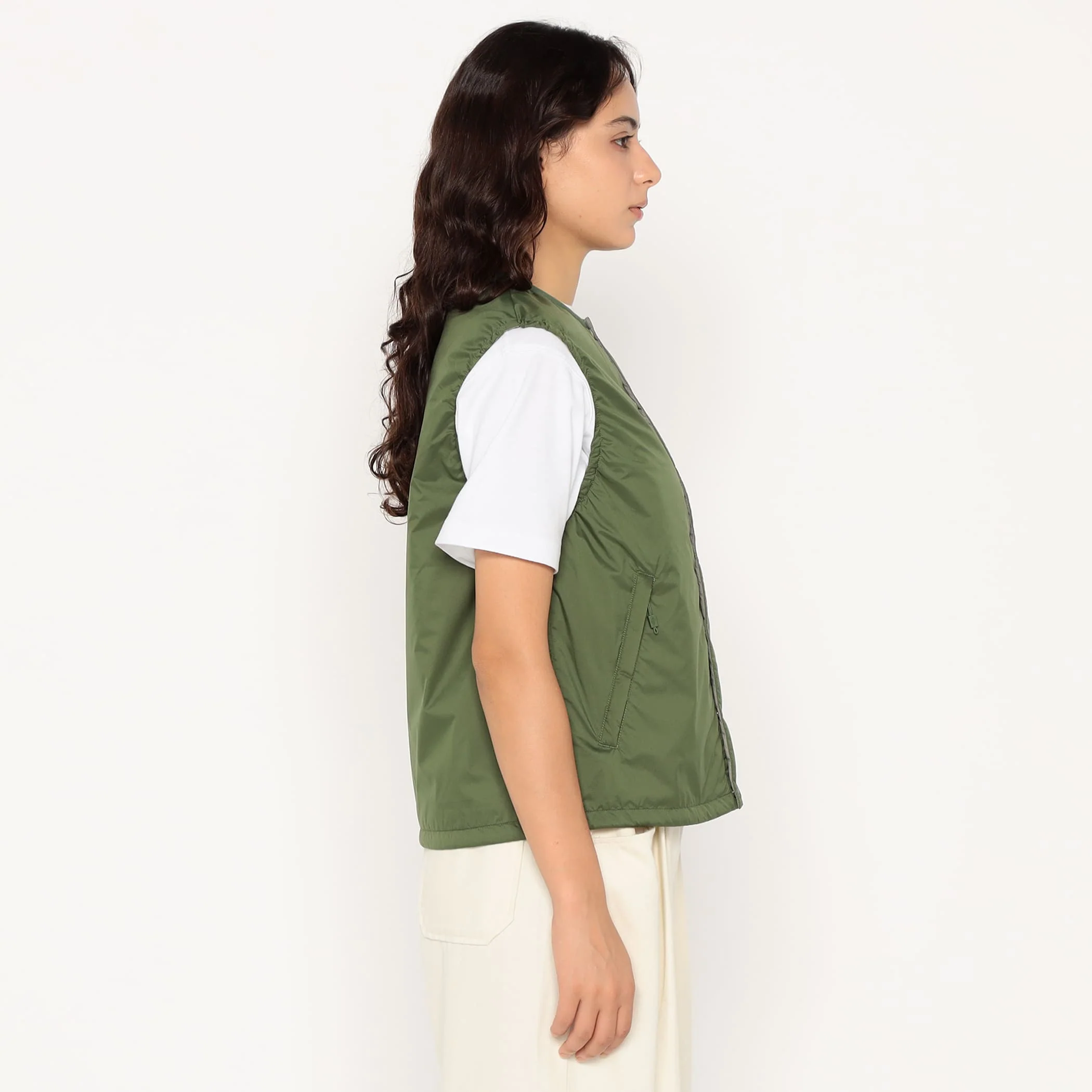 Women's Insulation Collarless Vest - Image 6