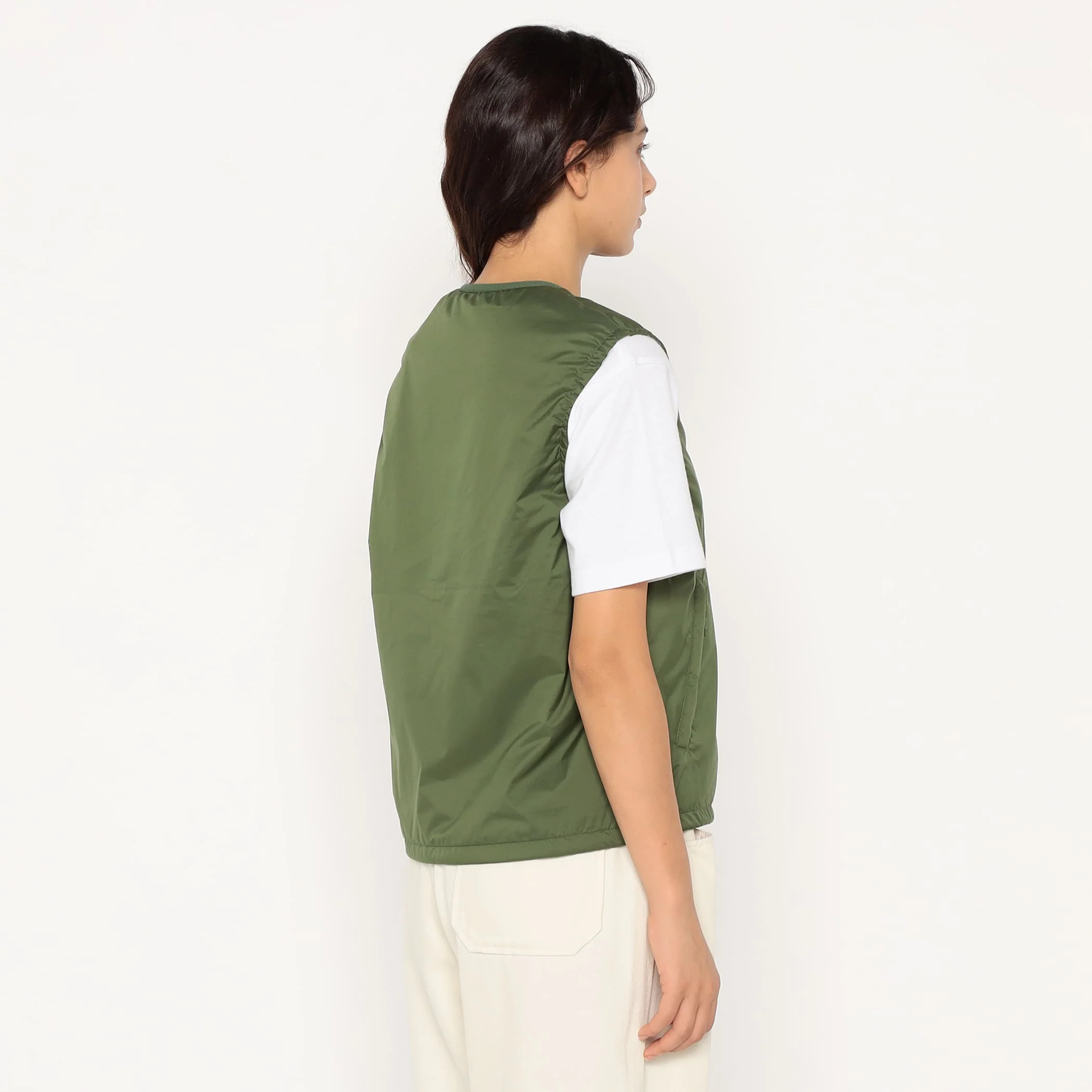 Women's Insulation Collarless Vest - Image 7
