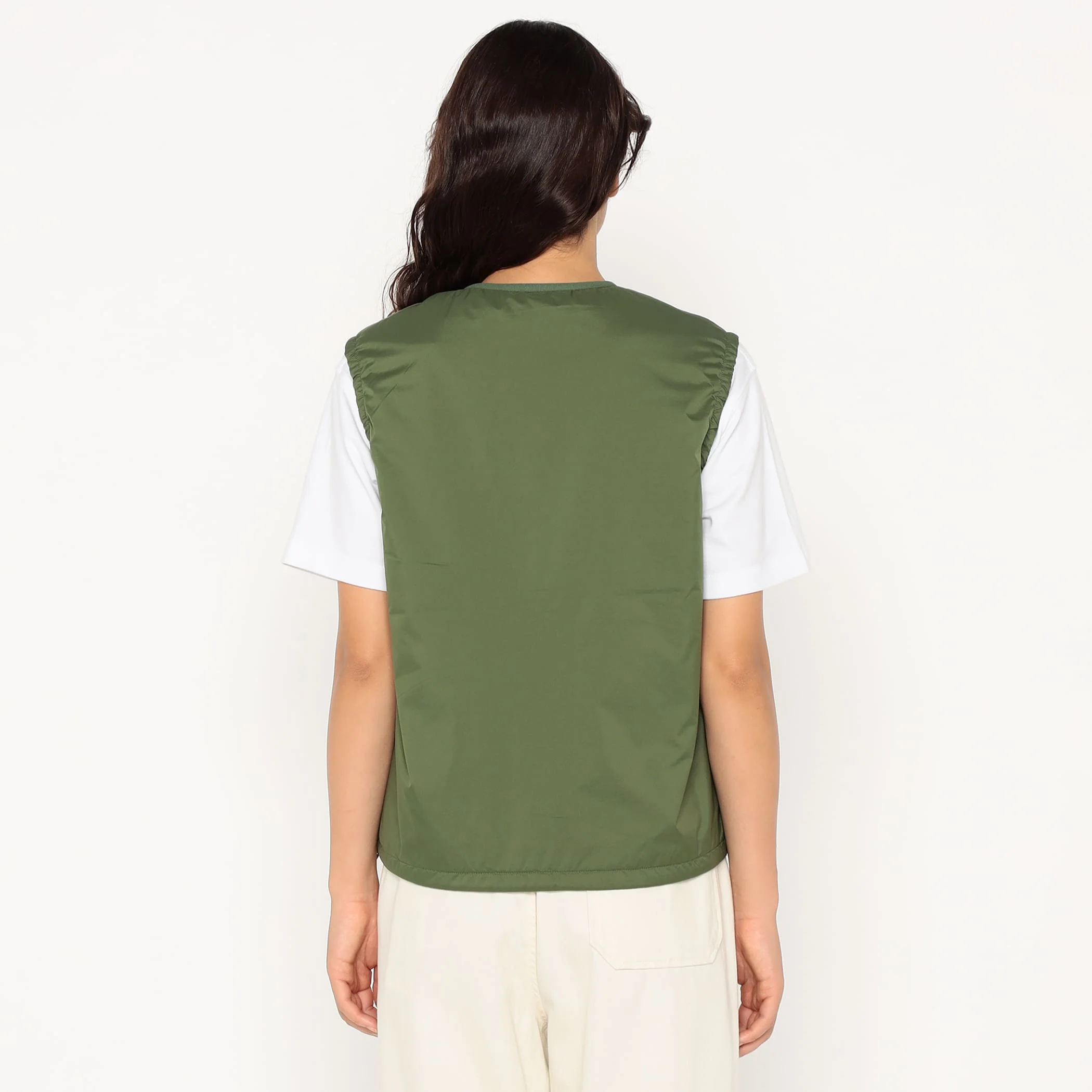 Women's Insulation Collarless Vest - Image 8