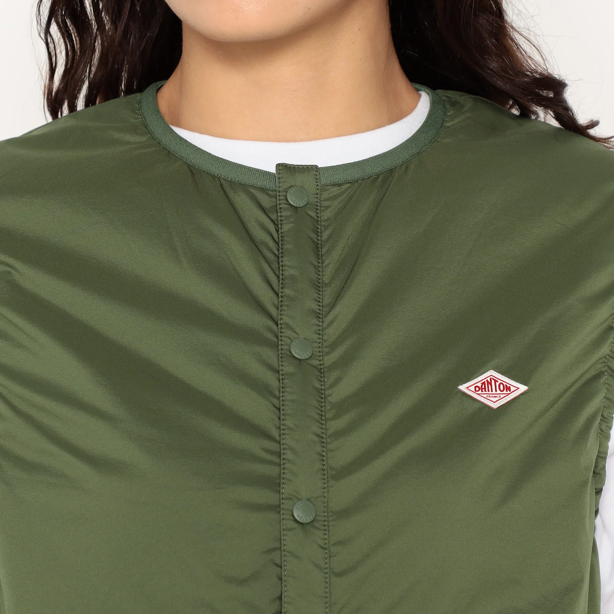 Women's Insulation Collarless Vest - Image 9