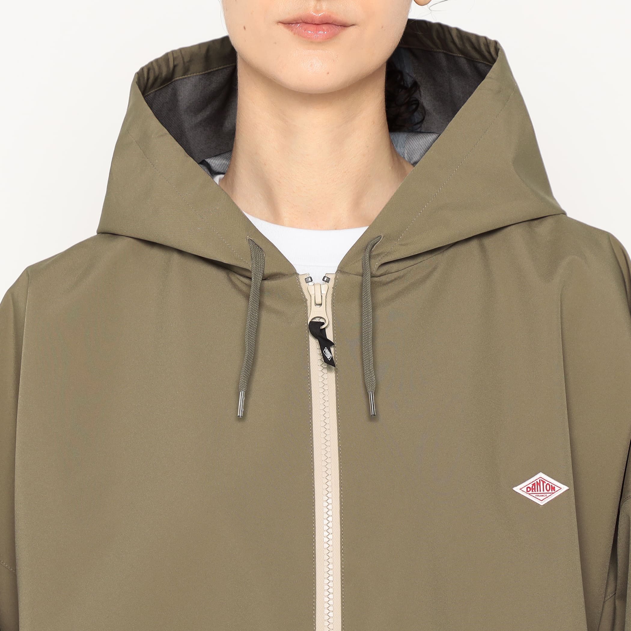 Women's 3-Layer Cloth Hooded Jacket - Image 11