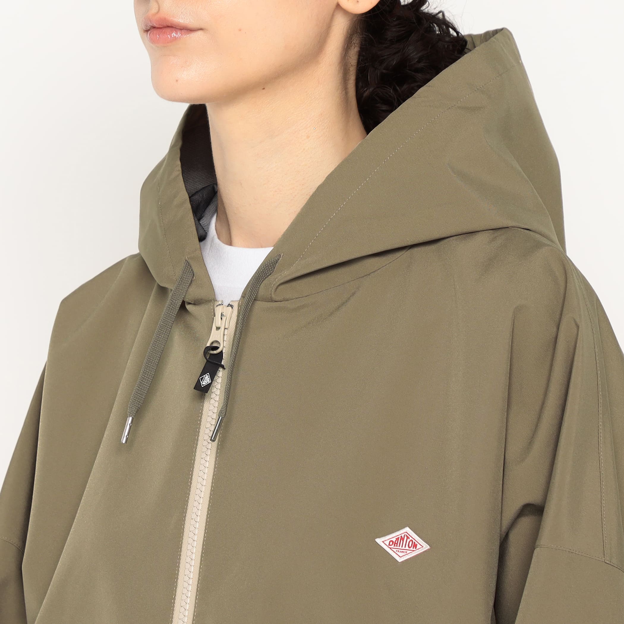 Women's 3-Layer Cloth Hooded Jacket - Image 12