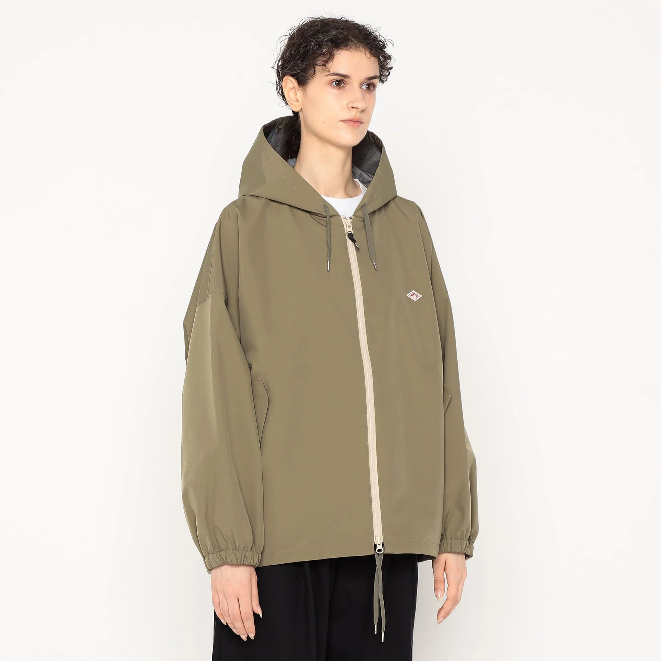 Women's 3-Layer Cloth Hooded Jacket - Image 6