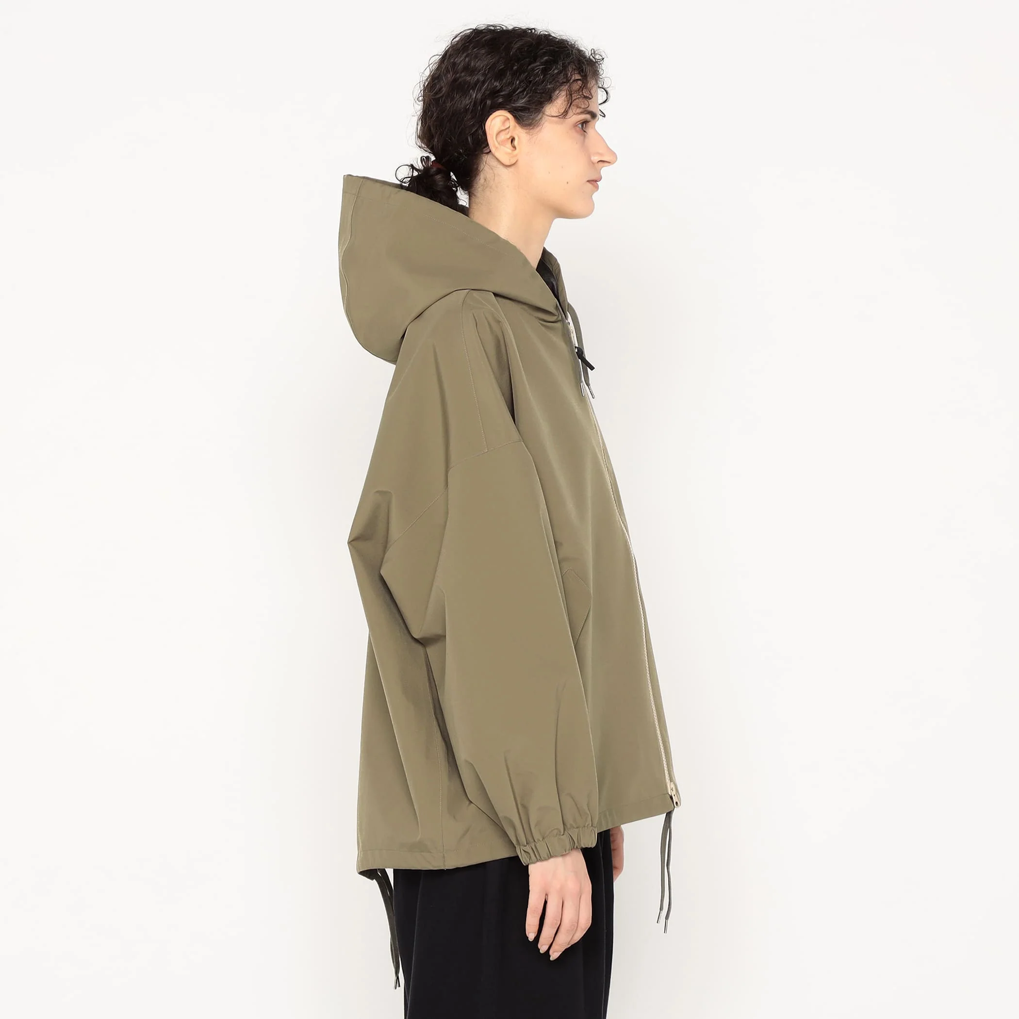 Women's 3-Layer Cloth Hooded Jacket - Image 7