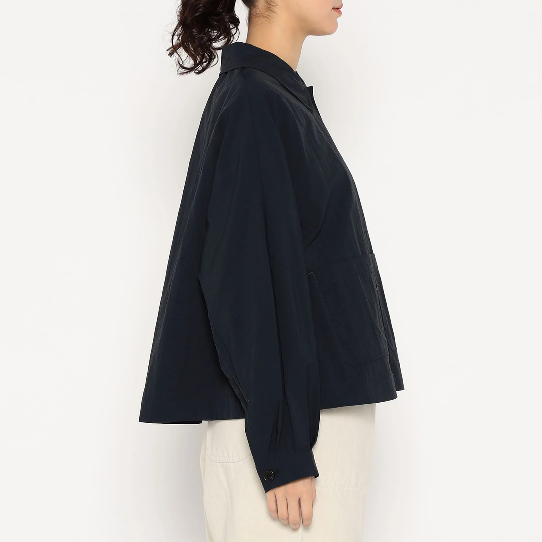 Women's Nylon Tusser Dolman Sleeve Jacket - Image 7