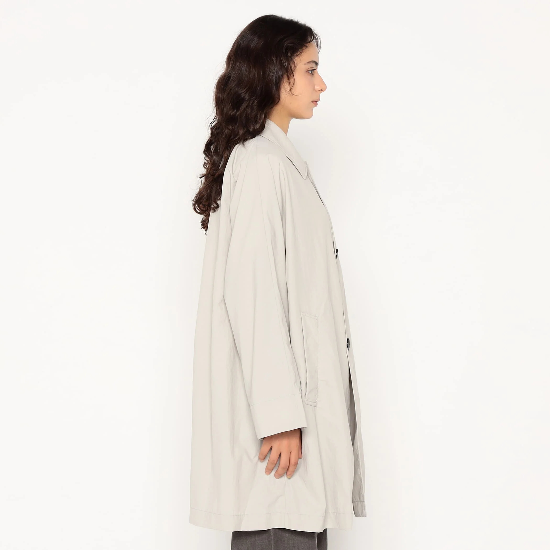 Women's Nylon Tusser Dolman Sleeve Coat - Image 6