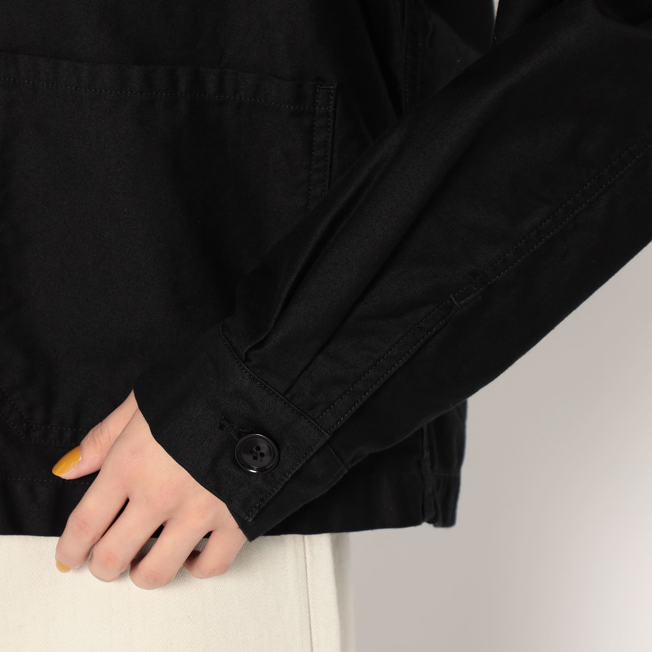 Women's Moleskin Wide Coverall Jacket - Image 11