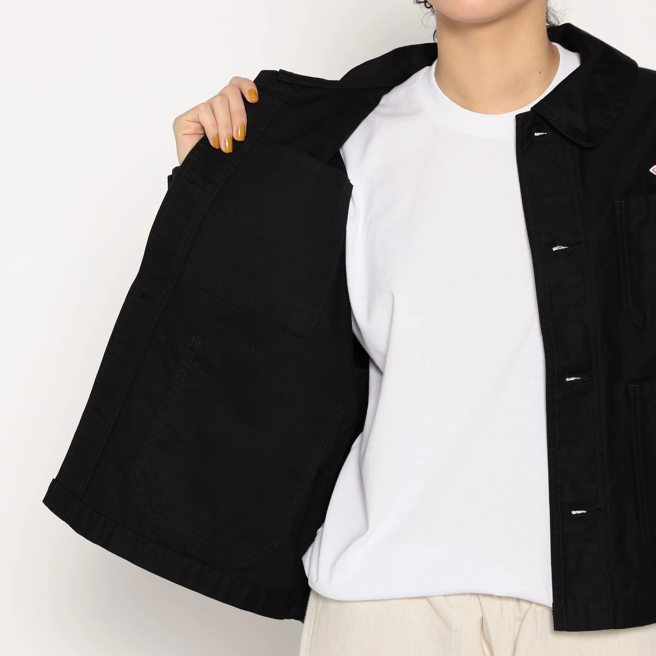 Women's Moleskin Wide Coverall Jacket - Image 13
