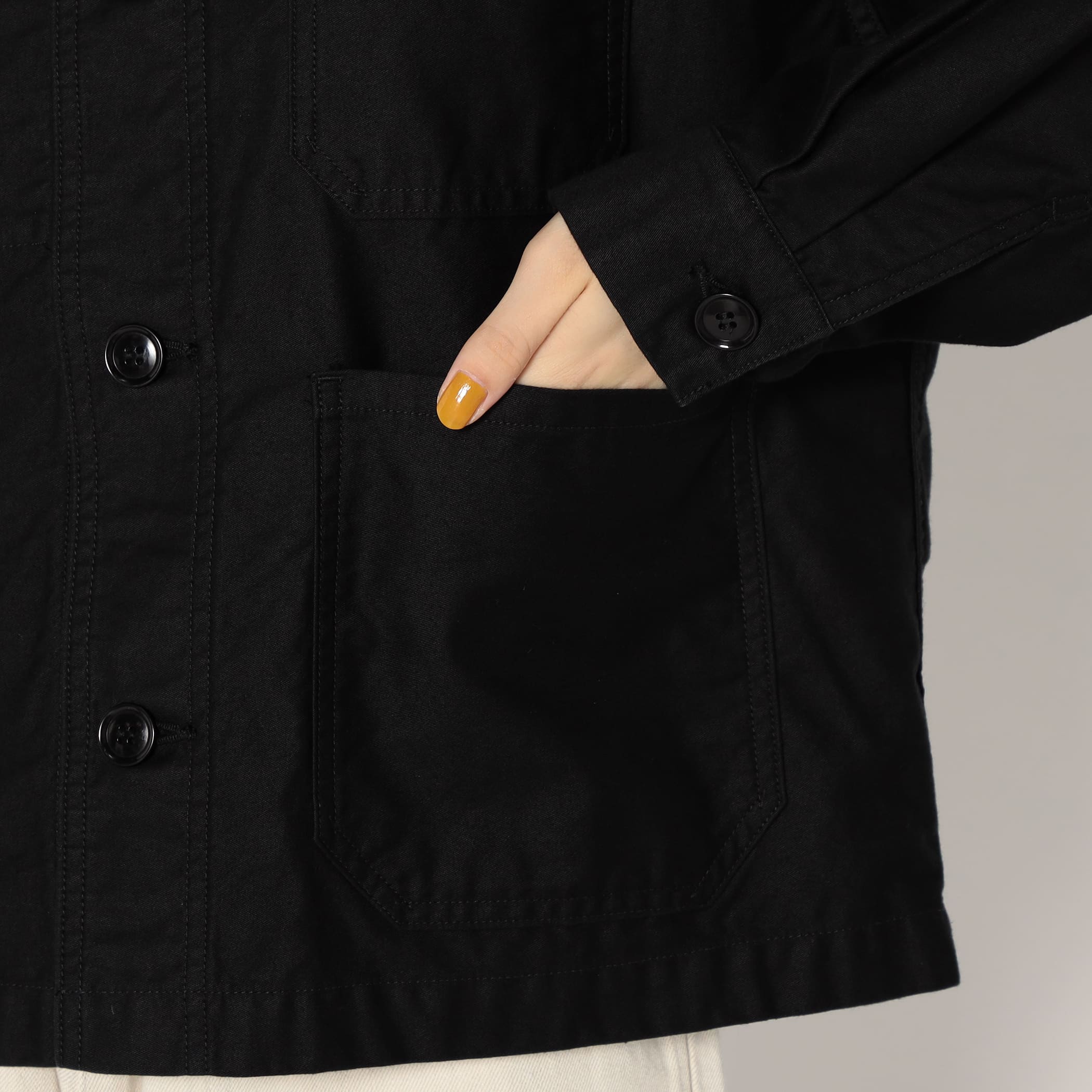 Women's Moleskin Wide Coverall Jacket - Image 15