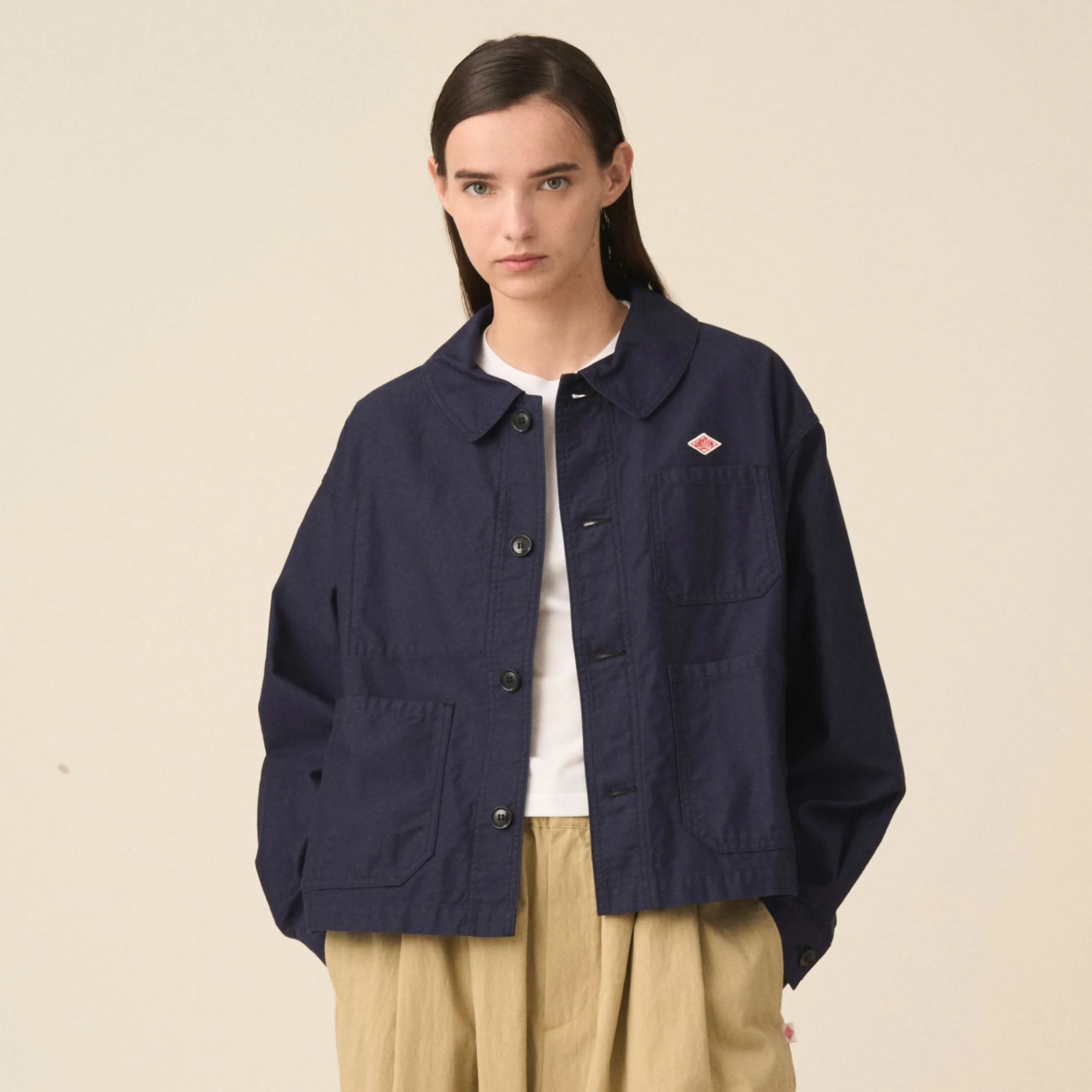 Women's Moleskin Wide Coverall Jacket - Image 3