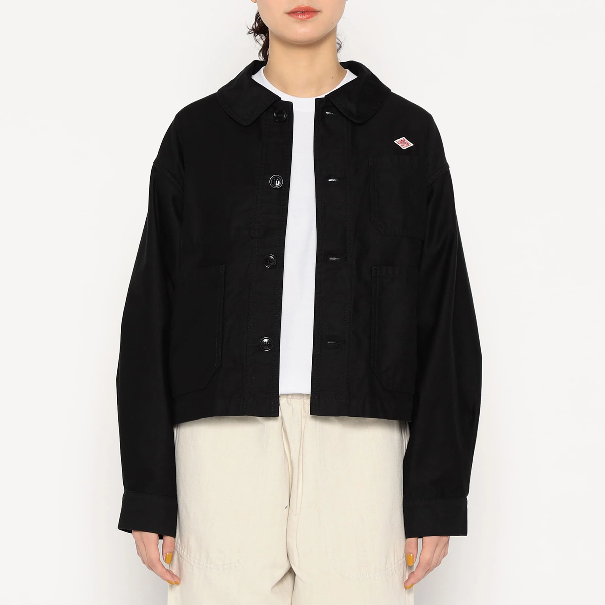 Women's Moleskin Wide Coverall Jacket - Image 4