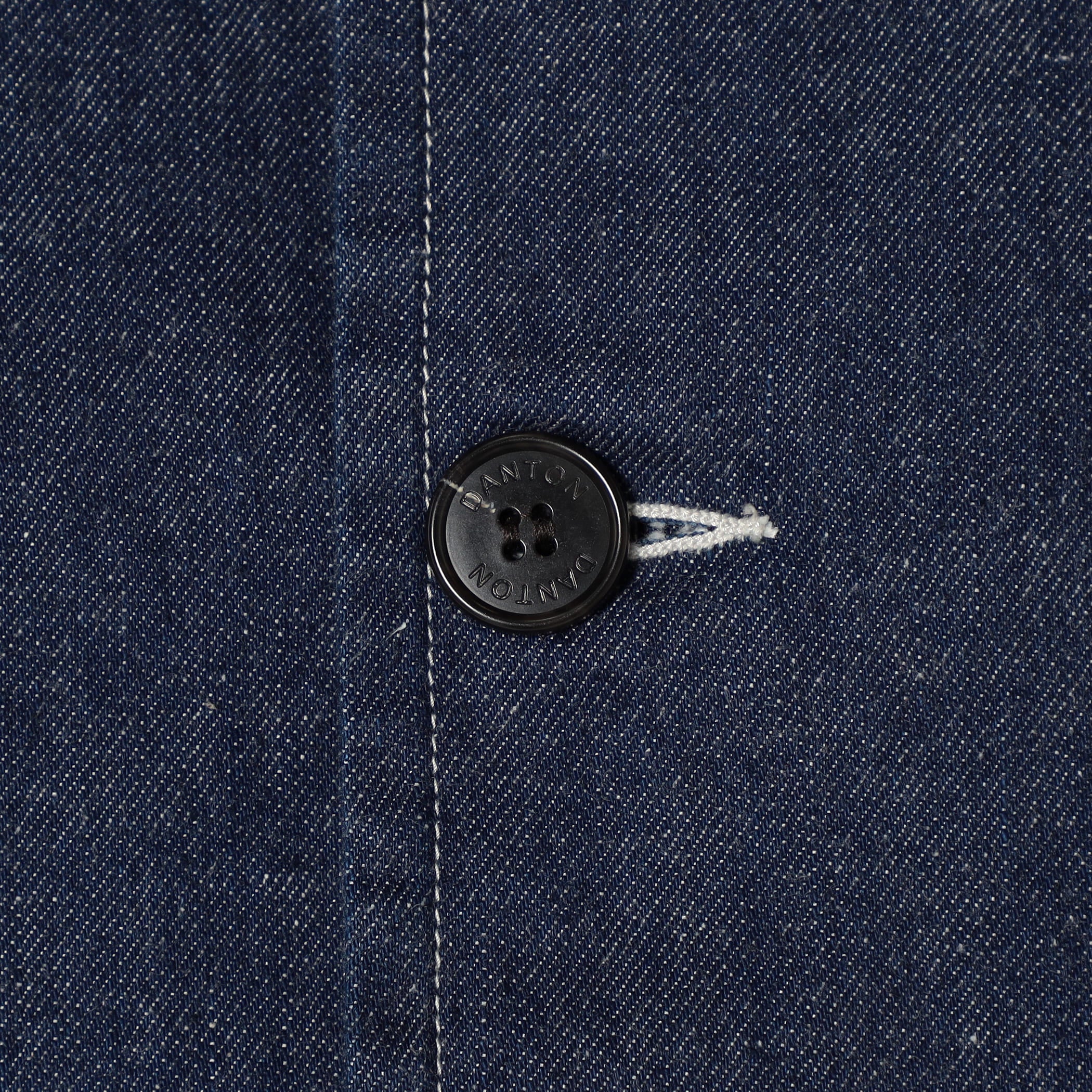 Women's Denim Collarless Short Jacket - Image 13