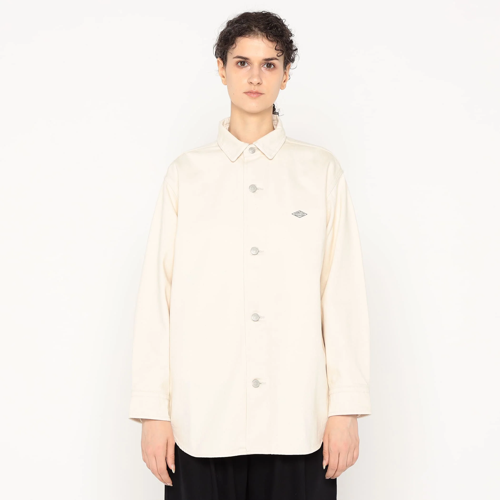 Women's Cotton Drill Shirt Jacket - Image 3