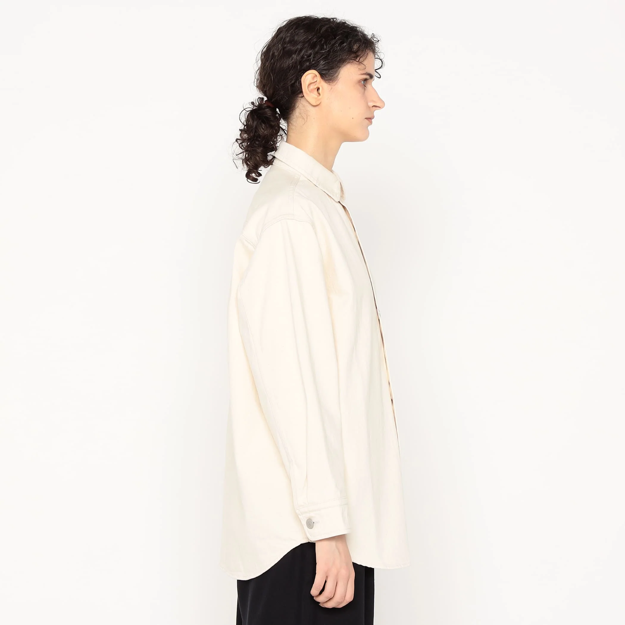 Women's Cotton Drill Shirt Jacket - Image 5