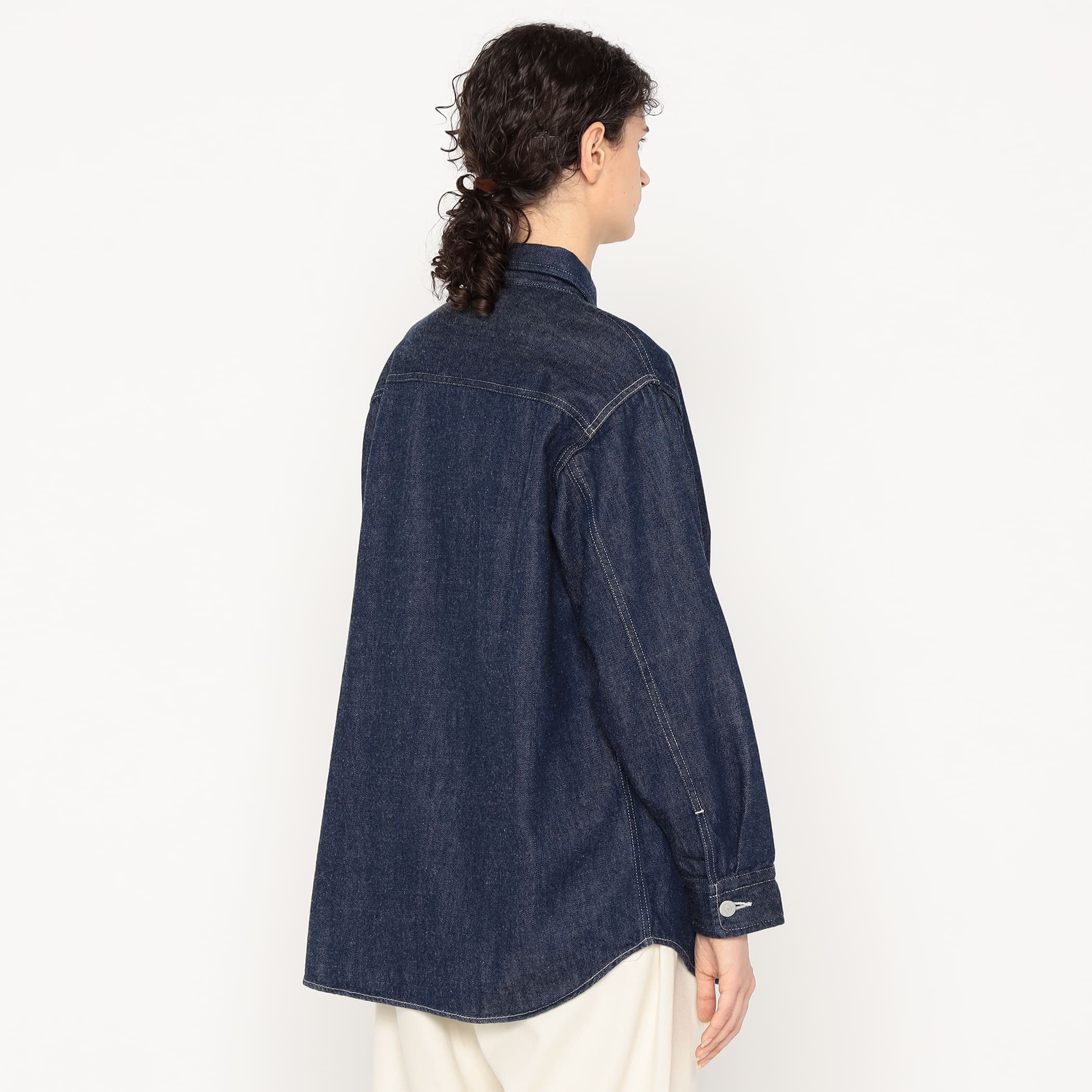 Women's Denim Shirt Jacket - Image 9