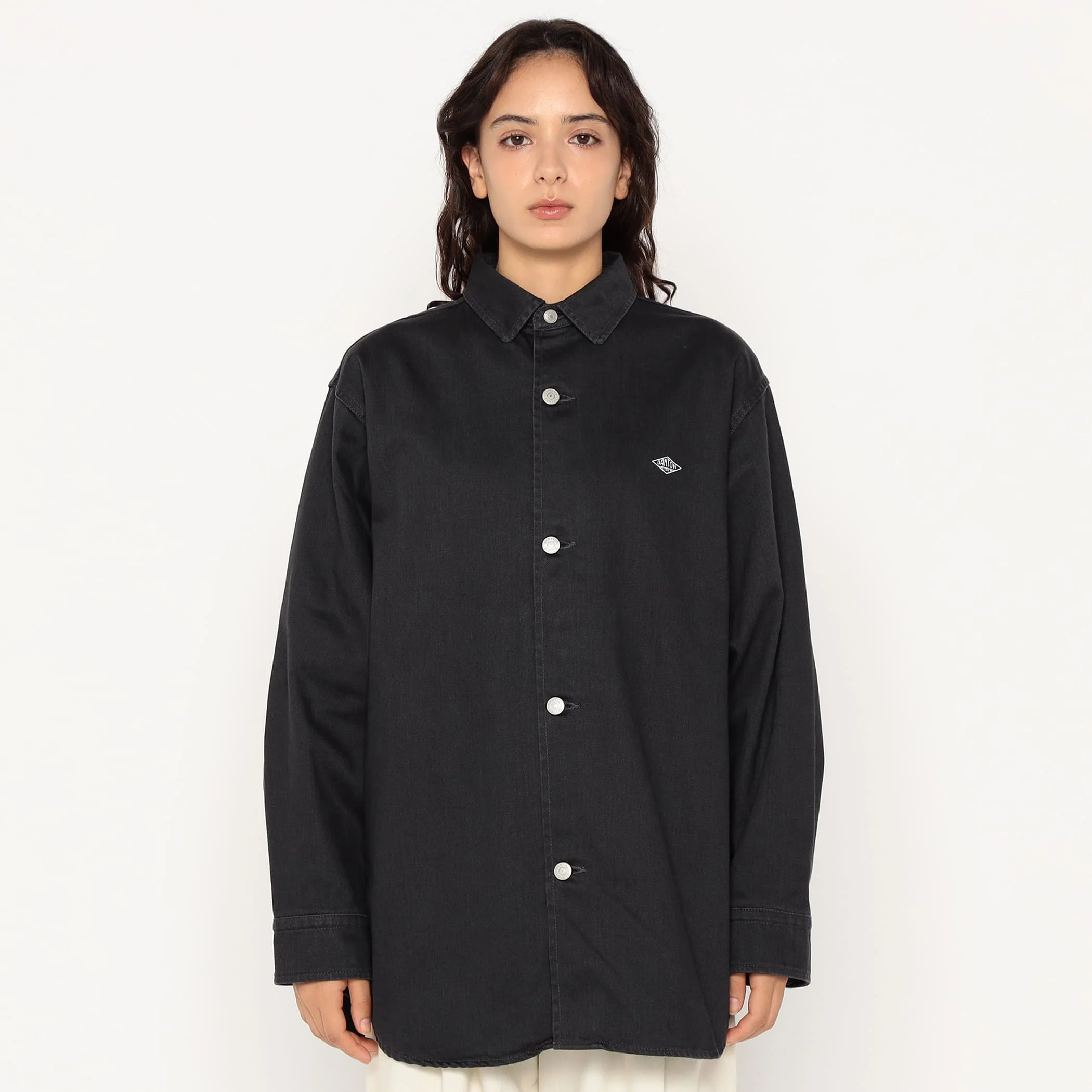 Women's Cotton Drill Shirt Jacket - Image 3