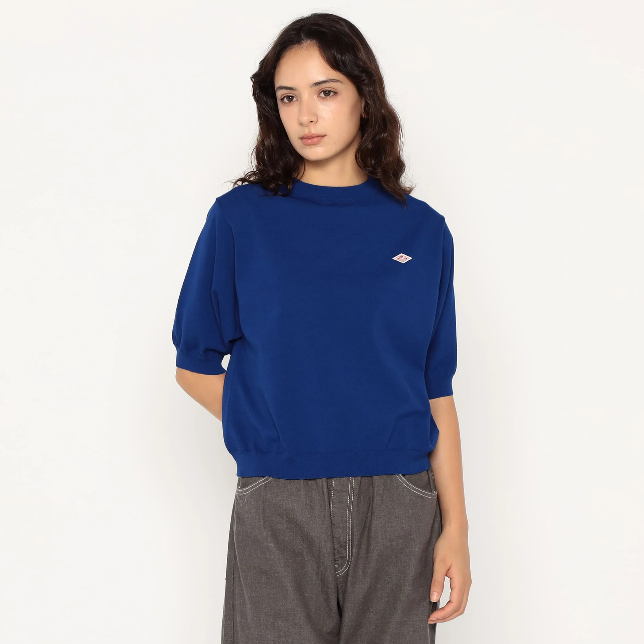 Women's Jersey Knit Half Sleeve Crew Neck Pullover - Image 16