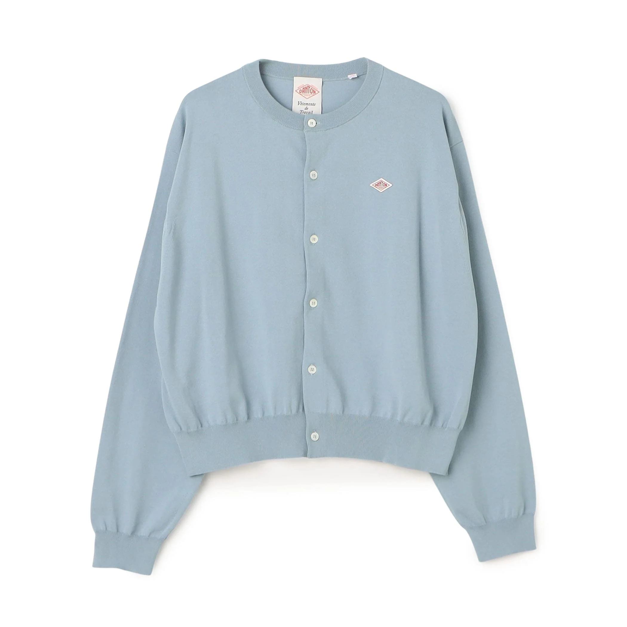 Women's Jersey Knit Crew Neck Cardigan - Image 13