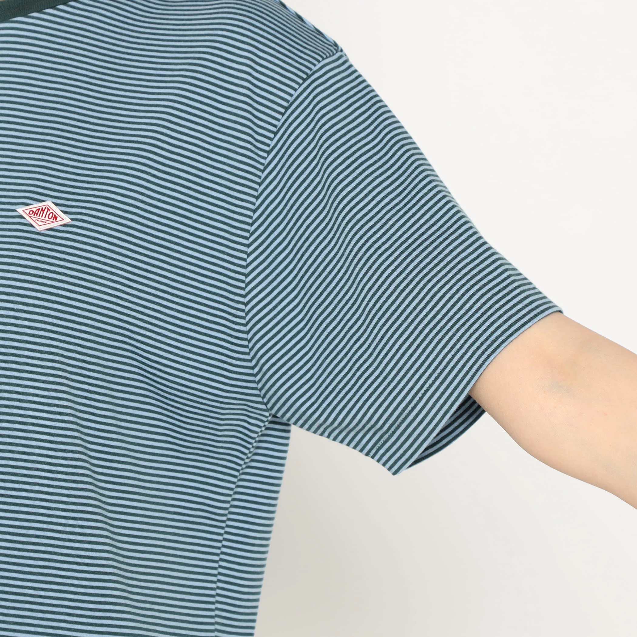 Women's Short Sleeve Inner T-shirt Stripe - Image 9