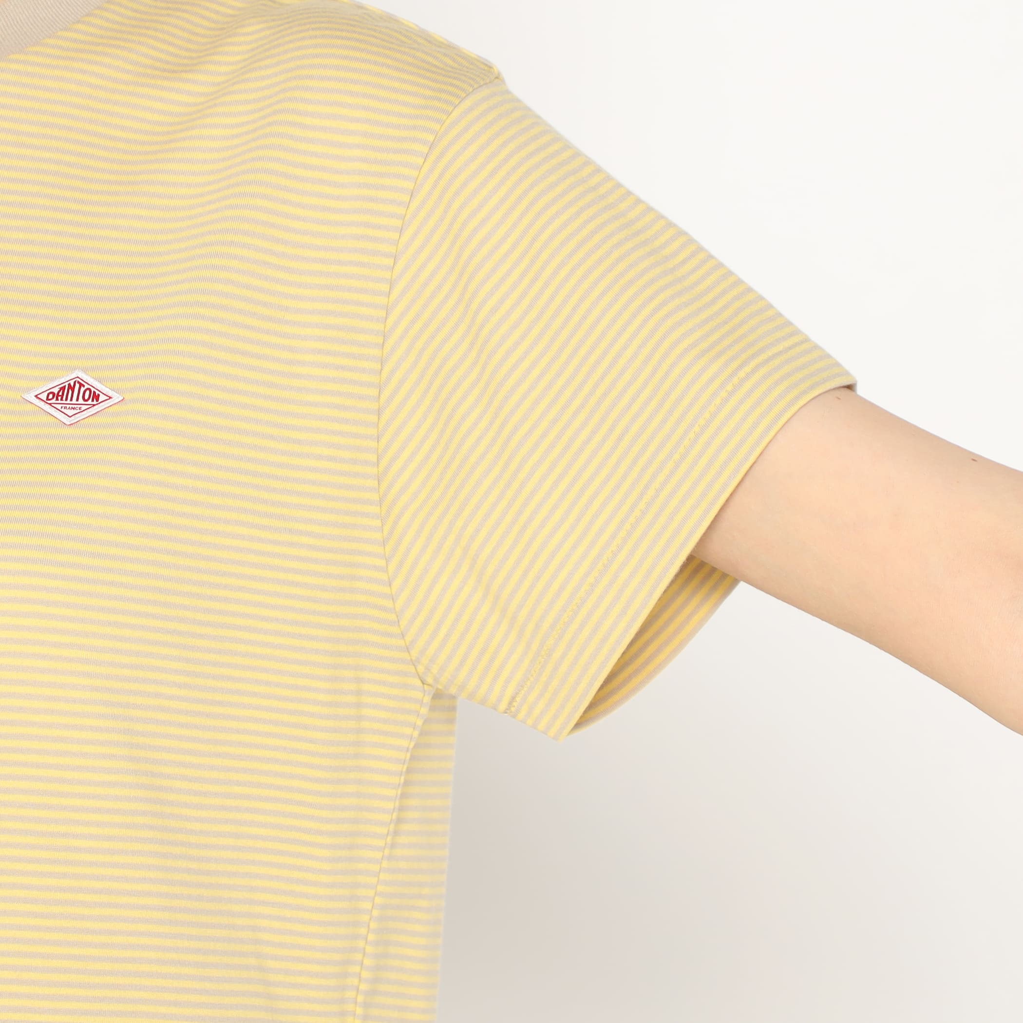 Women's Short Sleeve Cropped T-shirt Stripe - Image 9