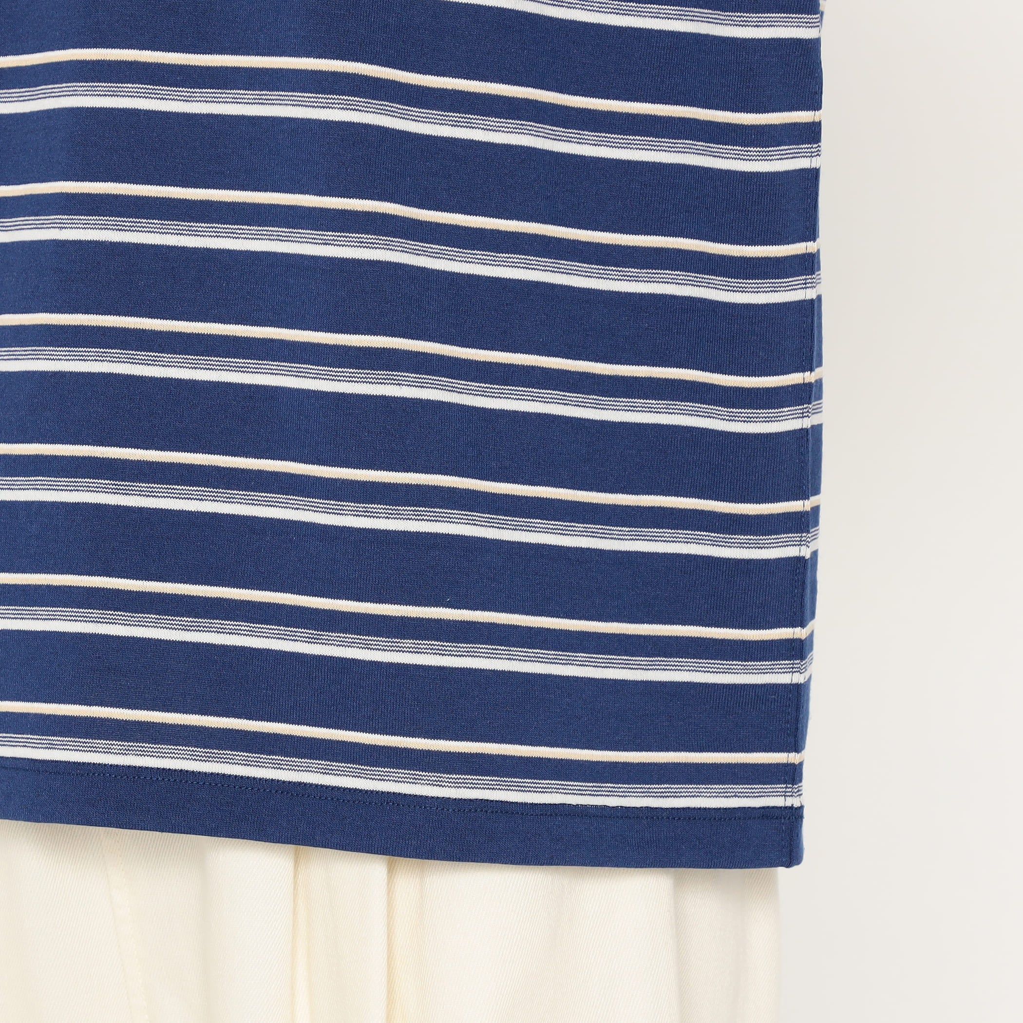 Women's Short Sleeve Pocket T-shirt Stripe - Image 10
