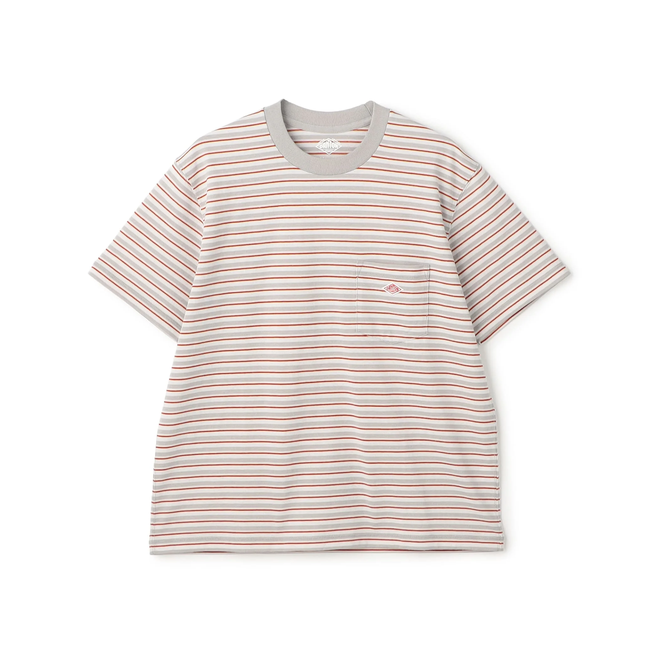 Women's Short Sleeve Pocket T-shirt Stripe - Image 17