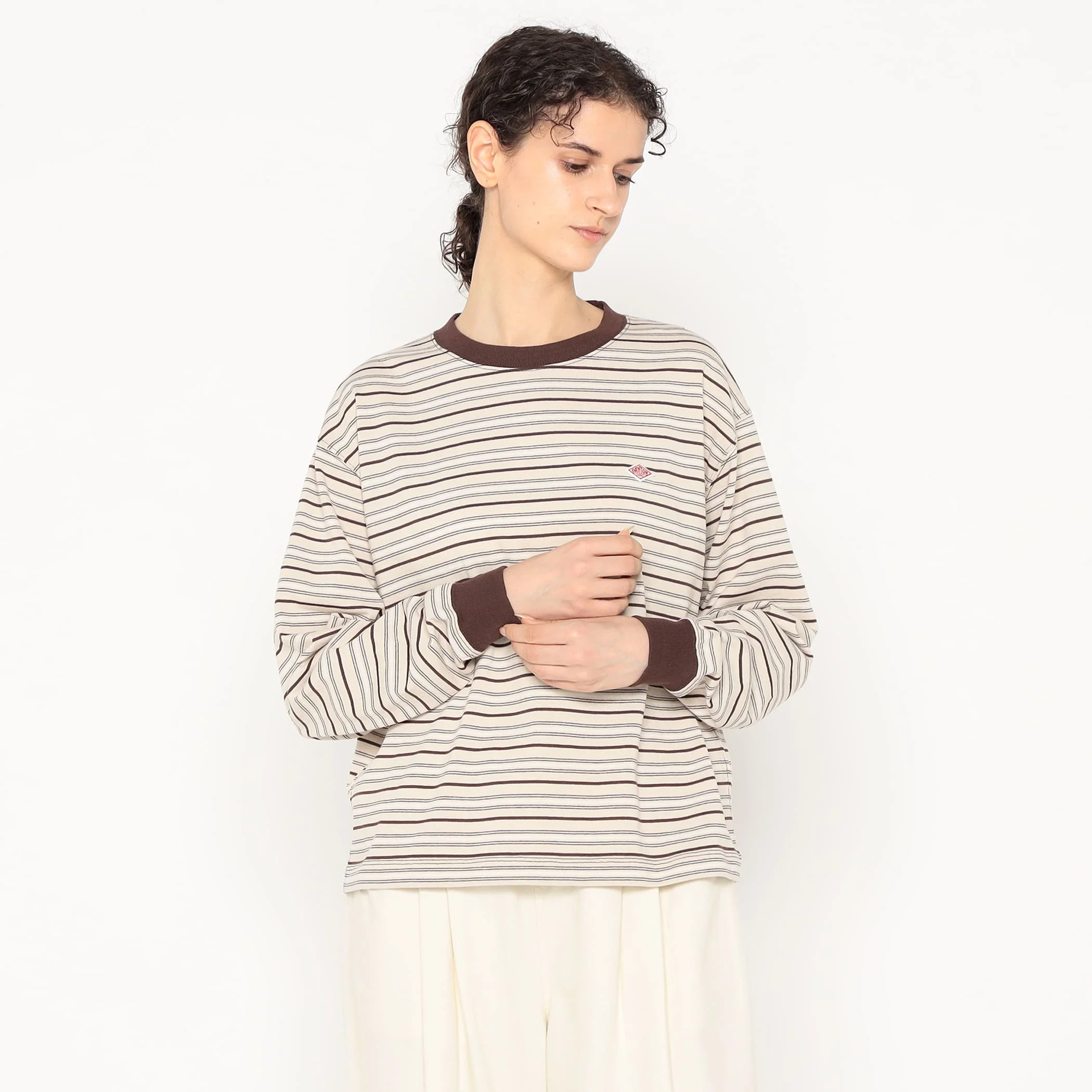 Women's Long Sleeve T-shirt Stripe - Image 18
