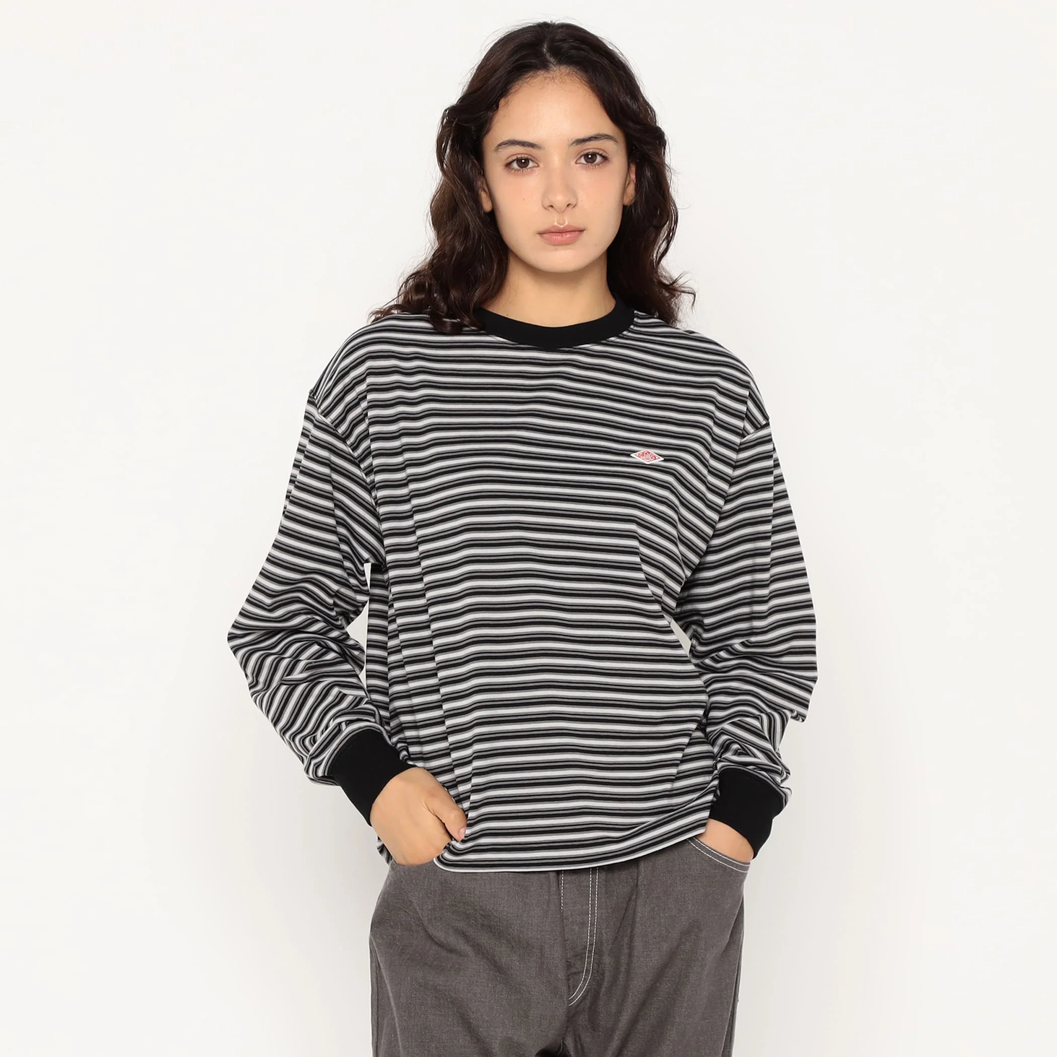 Women's Long Sleeve T-shirt Stripe - Image 24