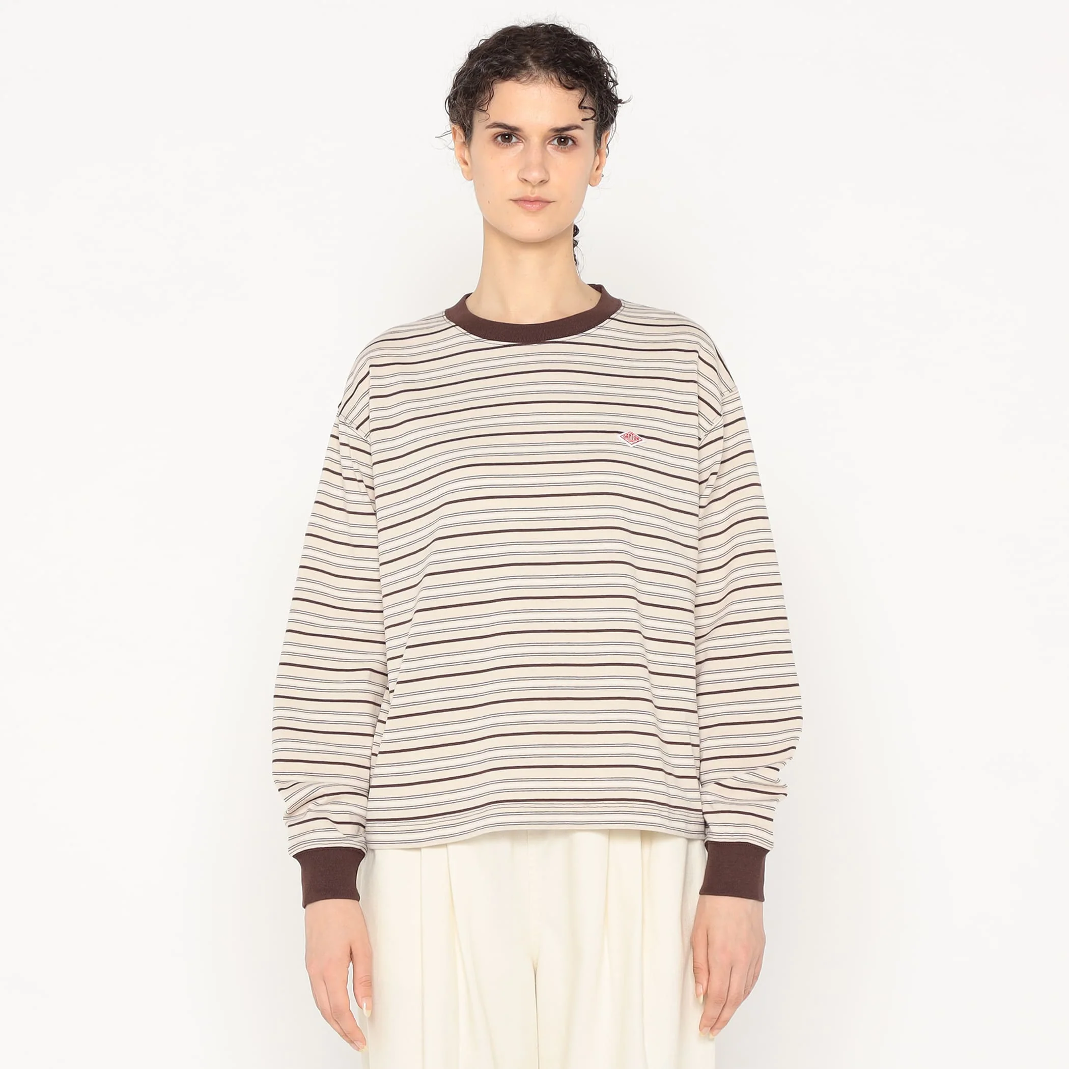 Women's Long Sleeve T-shirt Stripe - Image 4