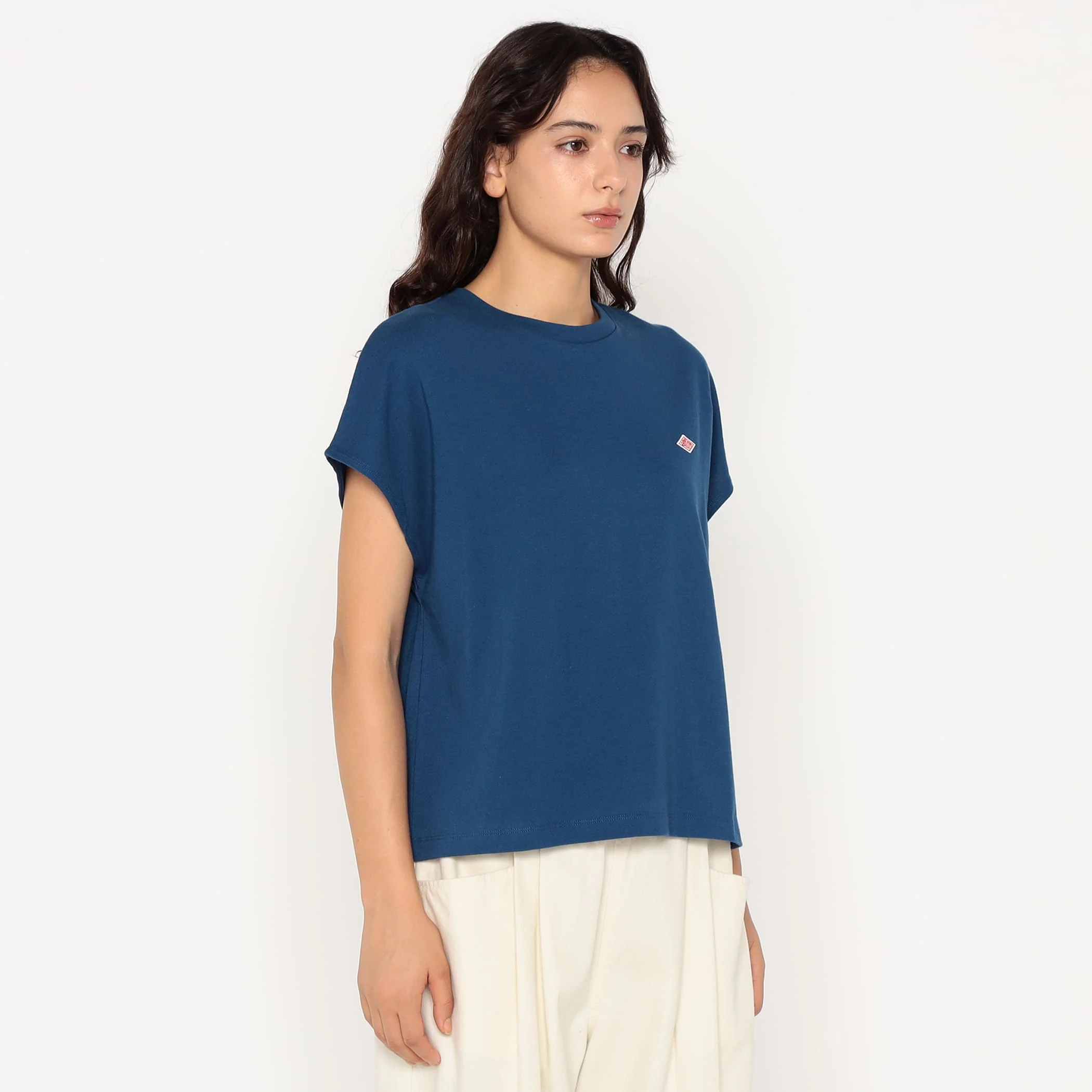 Women's Cotton Jersey Dolman Short T-shirt - Image 4