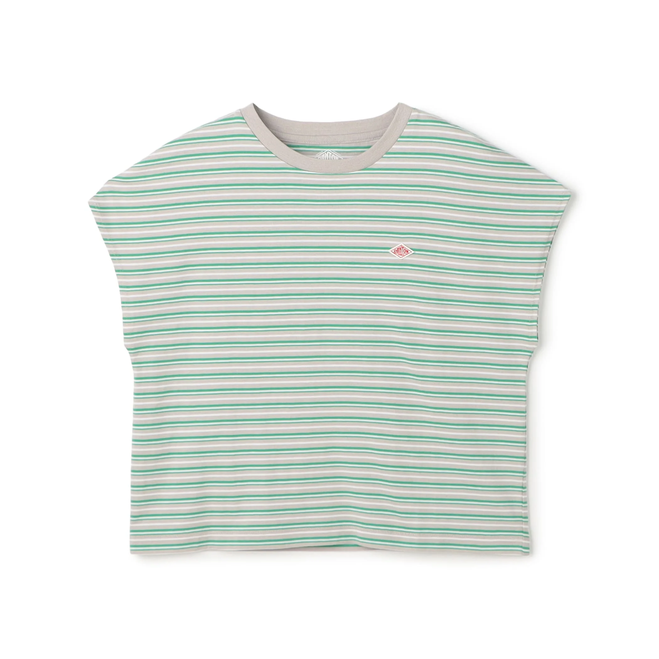 Women's Cotton Jersey Dolman Short T-shirt Stripe - Image 17