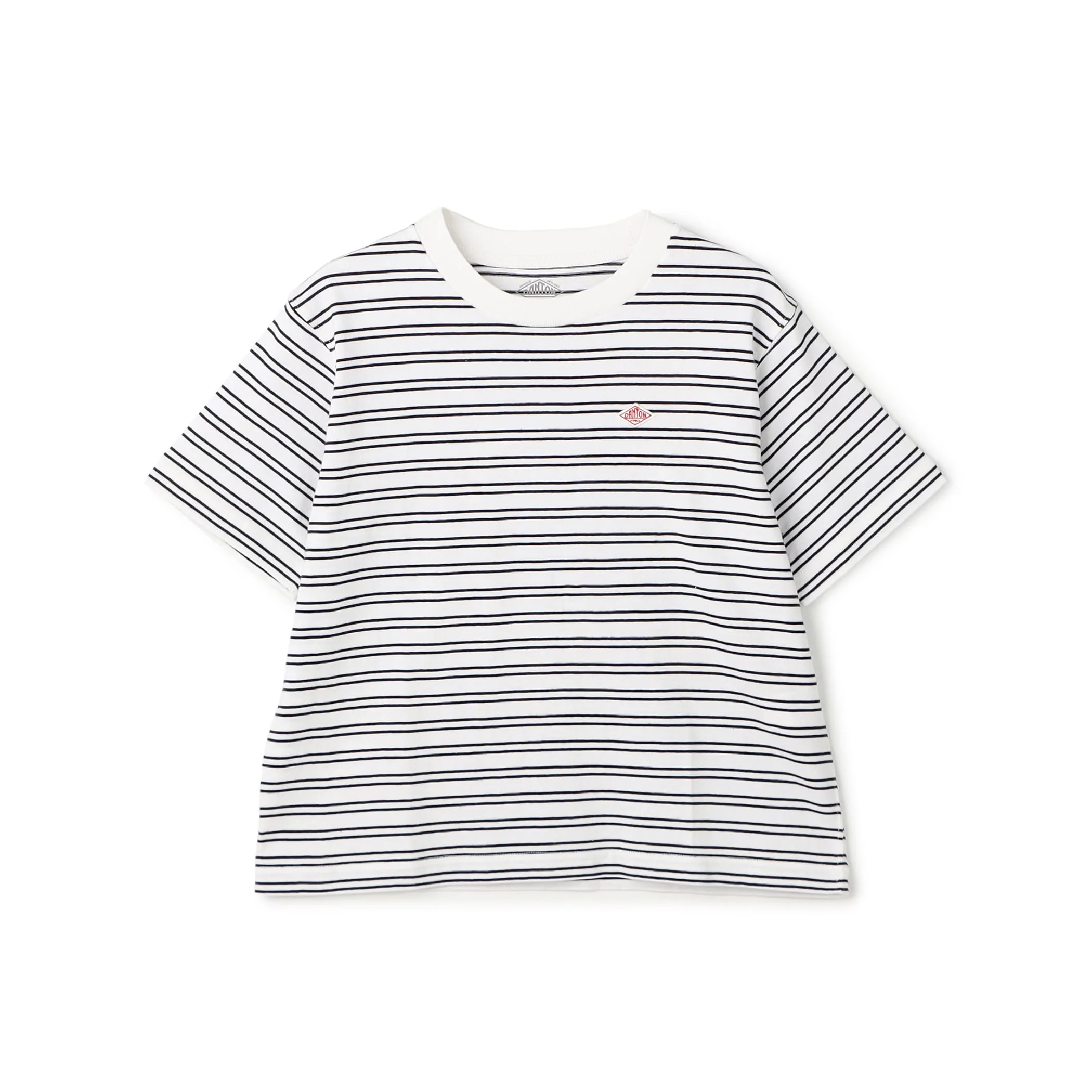 Women's Cotton Jersey Short T-shirt Stripe - Image 13