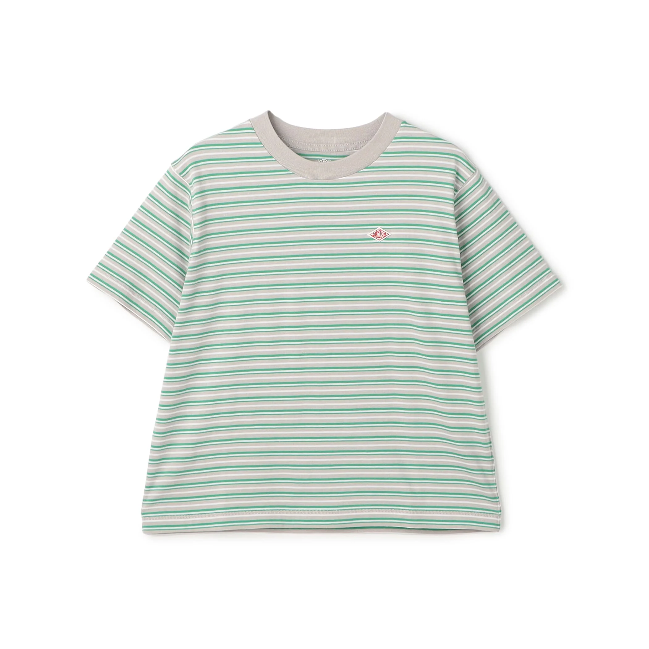 Women's Cotton Jersey Short T-shirt Stripe - Image 19