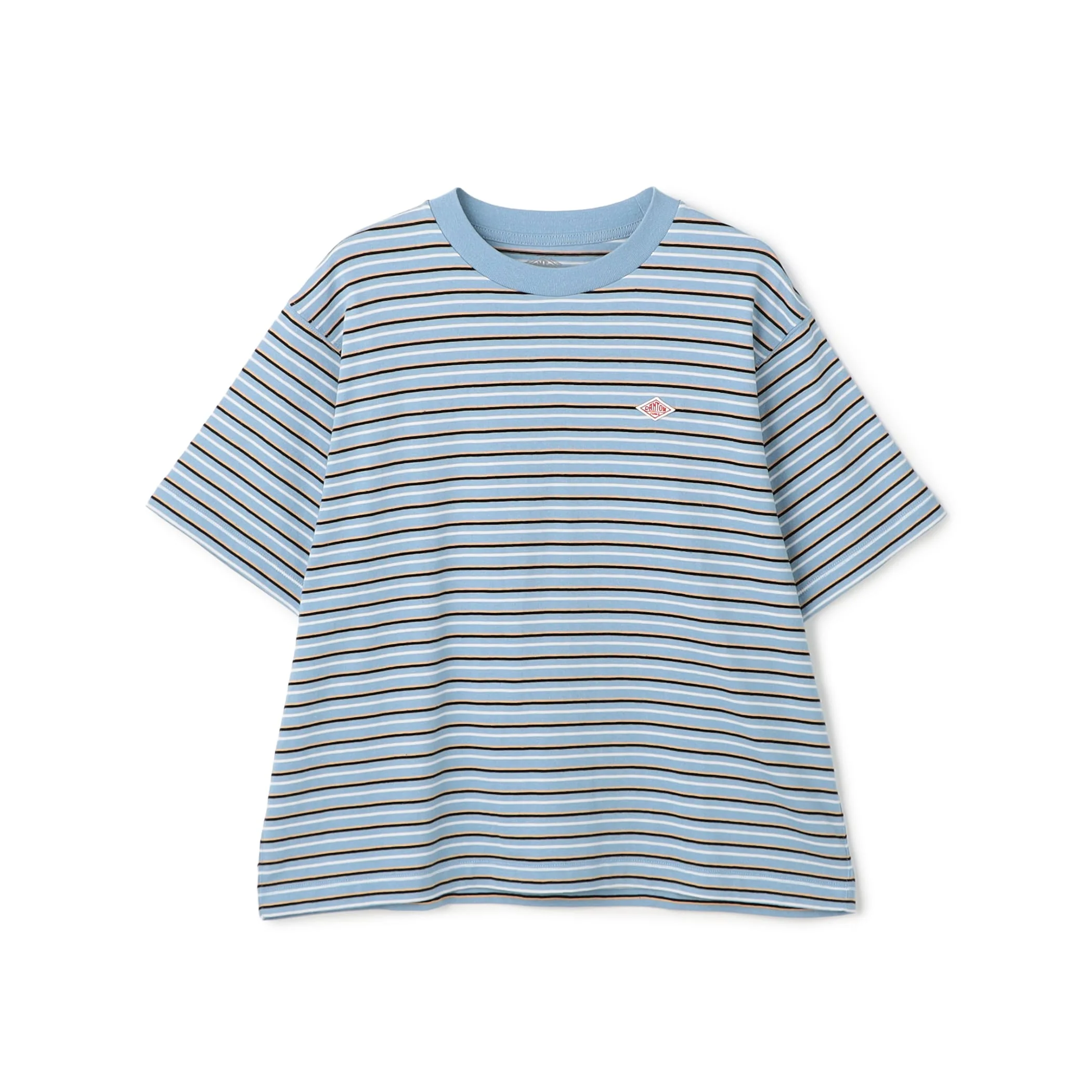 Women's Cotton Jersey Short T-shirt Stripe - Image 21
