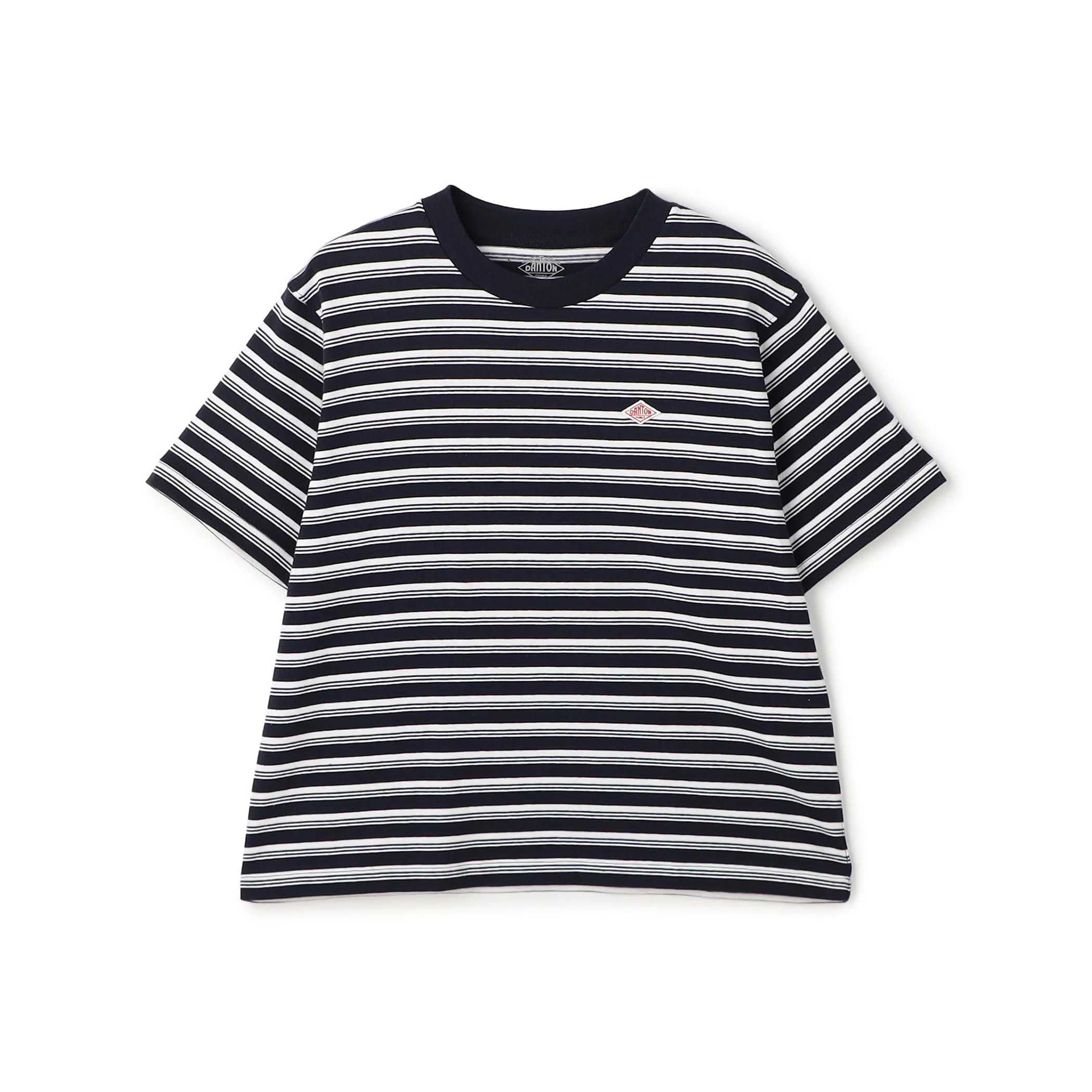 Women's Cotton Jersey Short T-shirt Stripe - Image 23