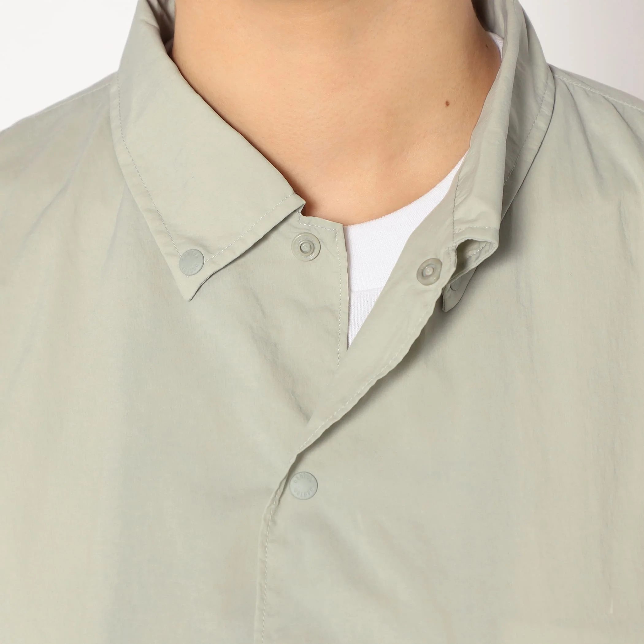 Women's Typewriter Short Sleeve Button-Down Shirt - Image 11