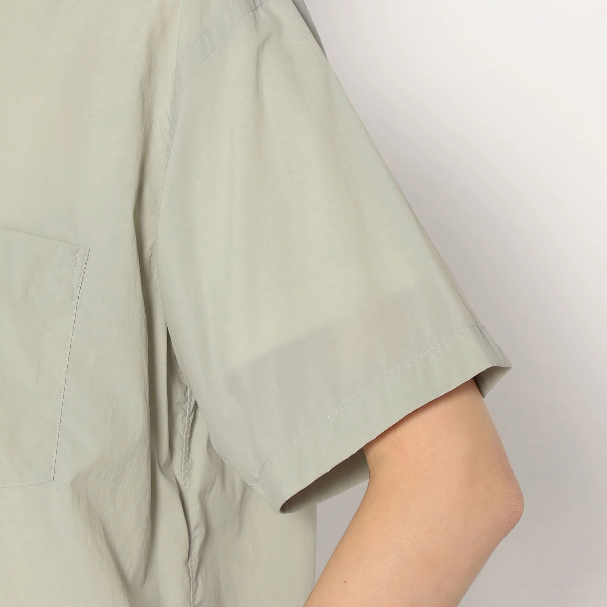 Women's Typewriter Short Sleeve Button-Down Shirt - Image 9