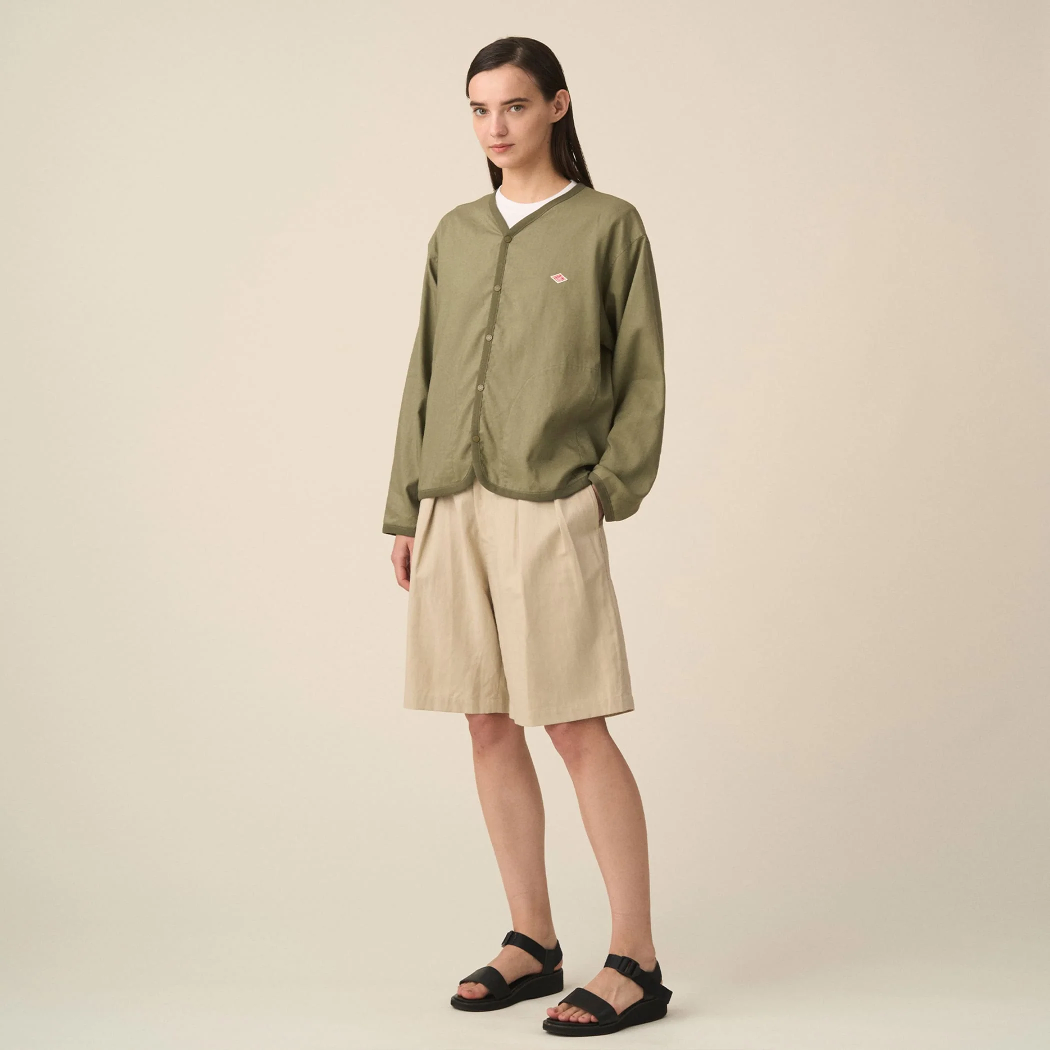 Women's Linen Polyester Cloth Shirt Cardigan - Image 3
