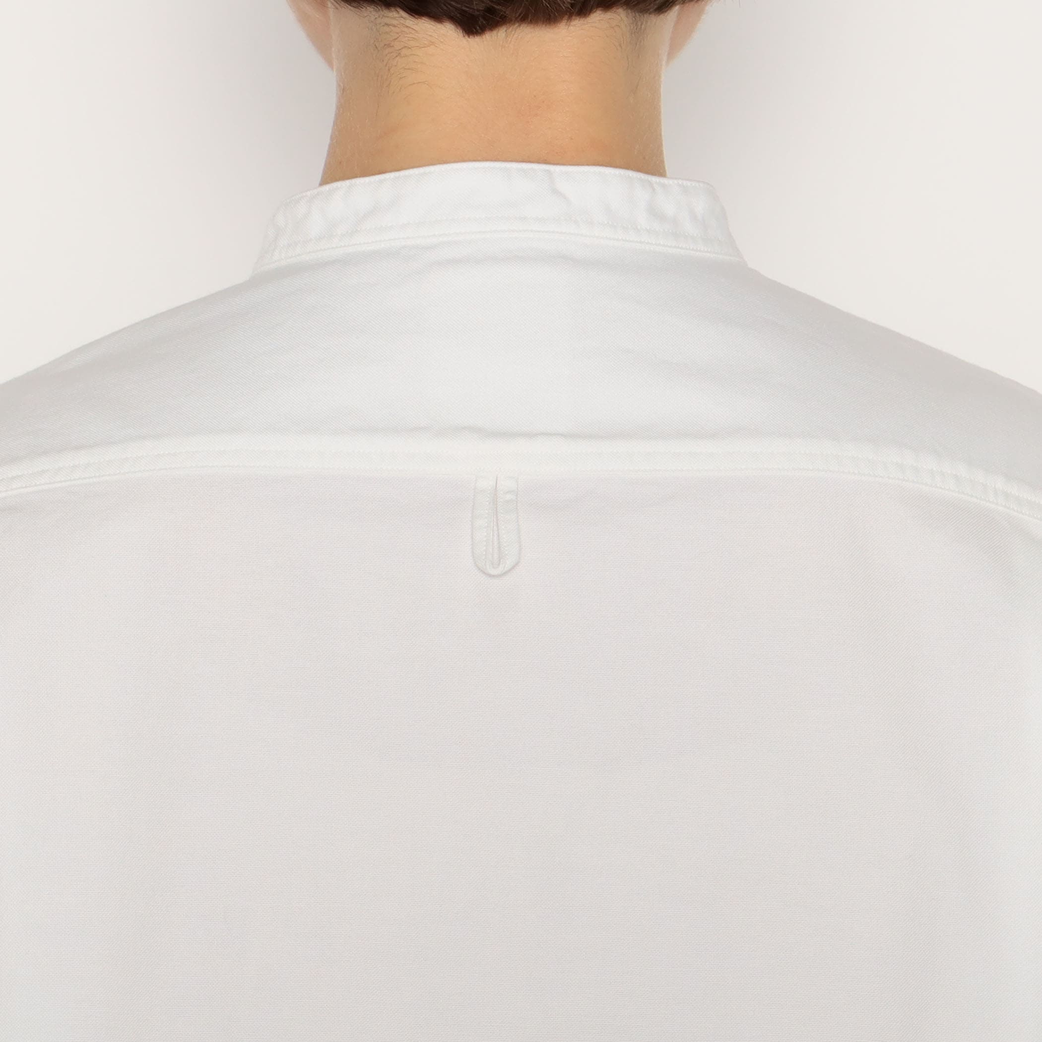 Women's Oxford Band Collar Shirt - Image 10