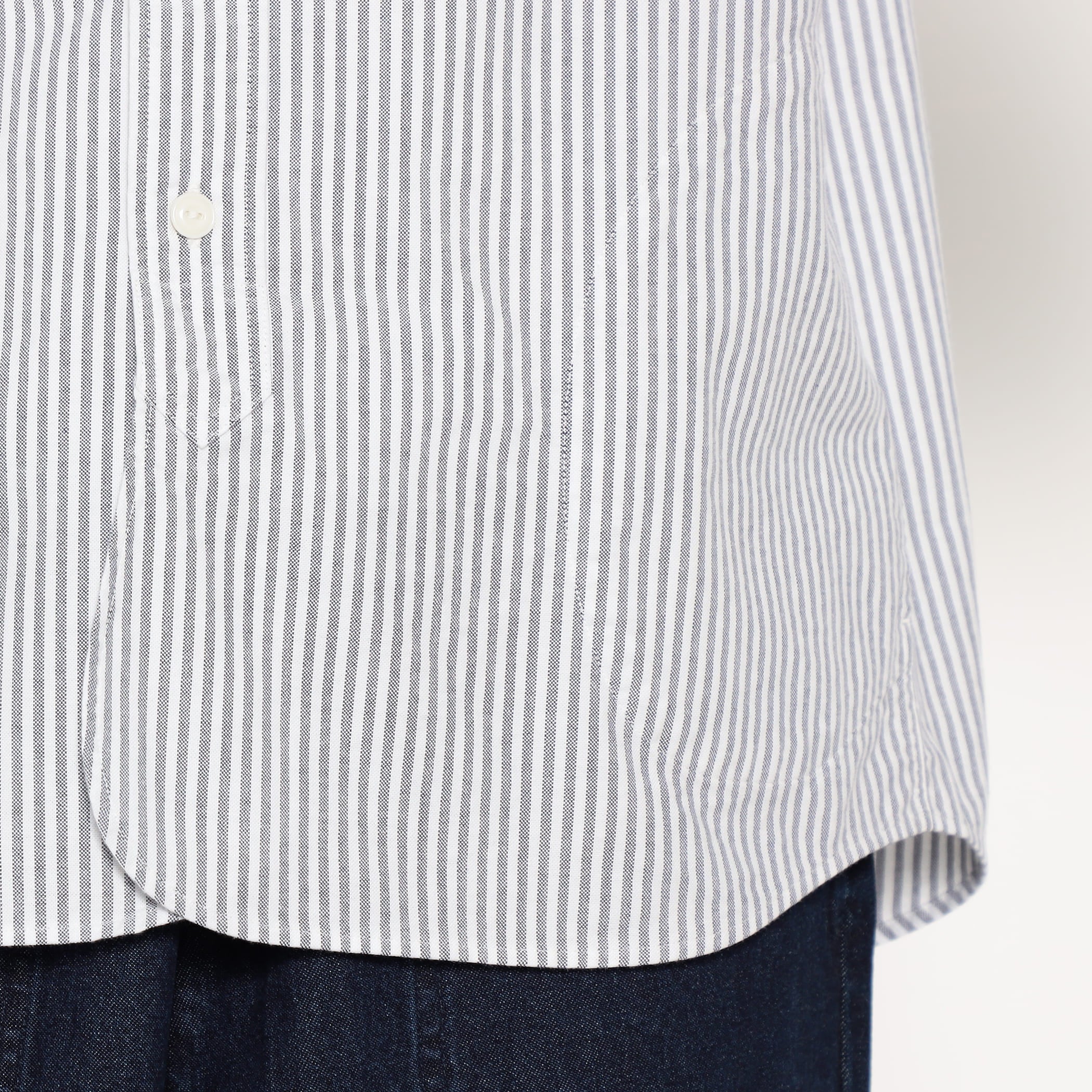 Women's Oxford Band Collar Shirt Pattern - Image 12