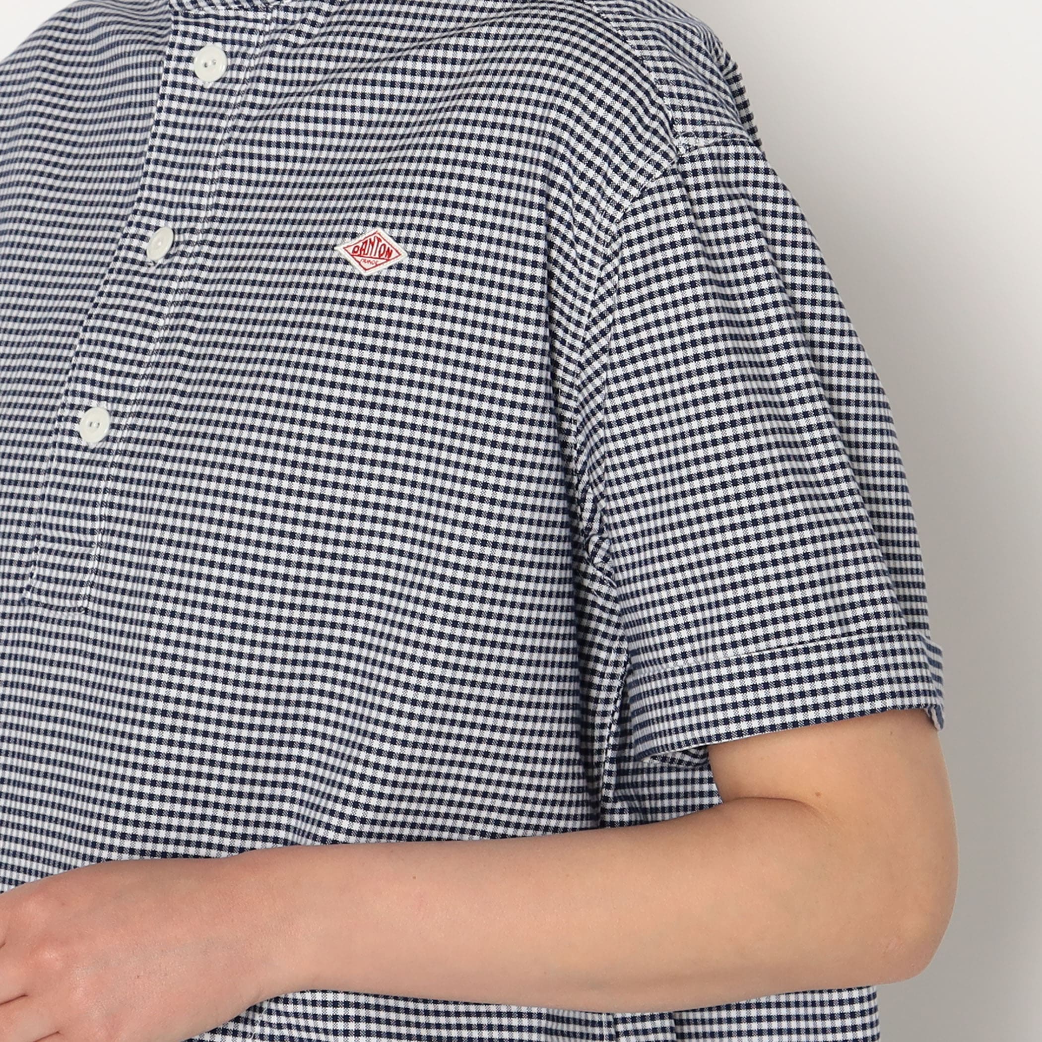 Women's Oxford Round Collar Short Sleeve Pullover Shirt Pattern - Image 10