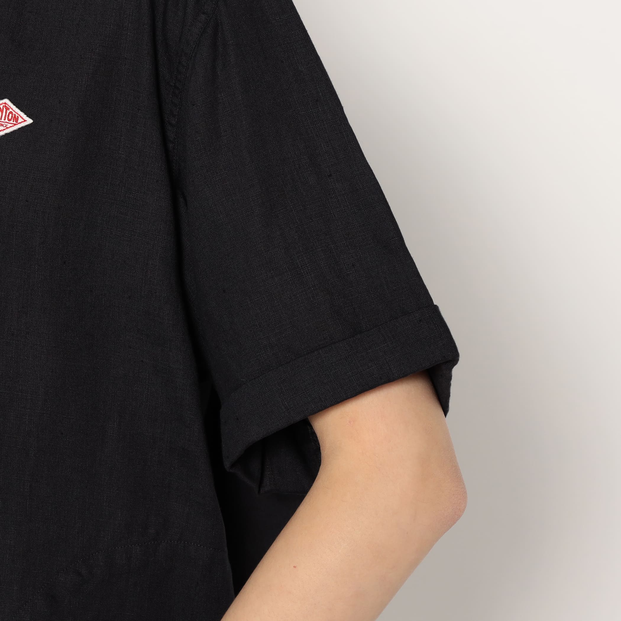 Women's Linen Round Collar Short Sleeve Pullover Shirt - Image 9