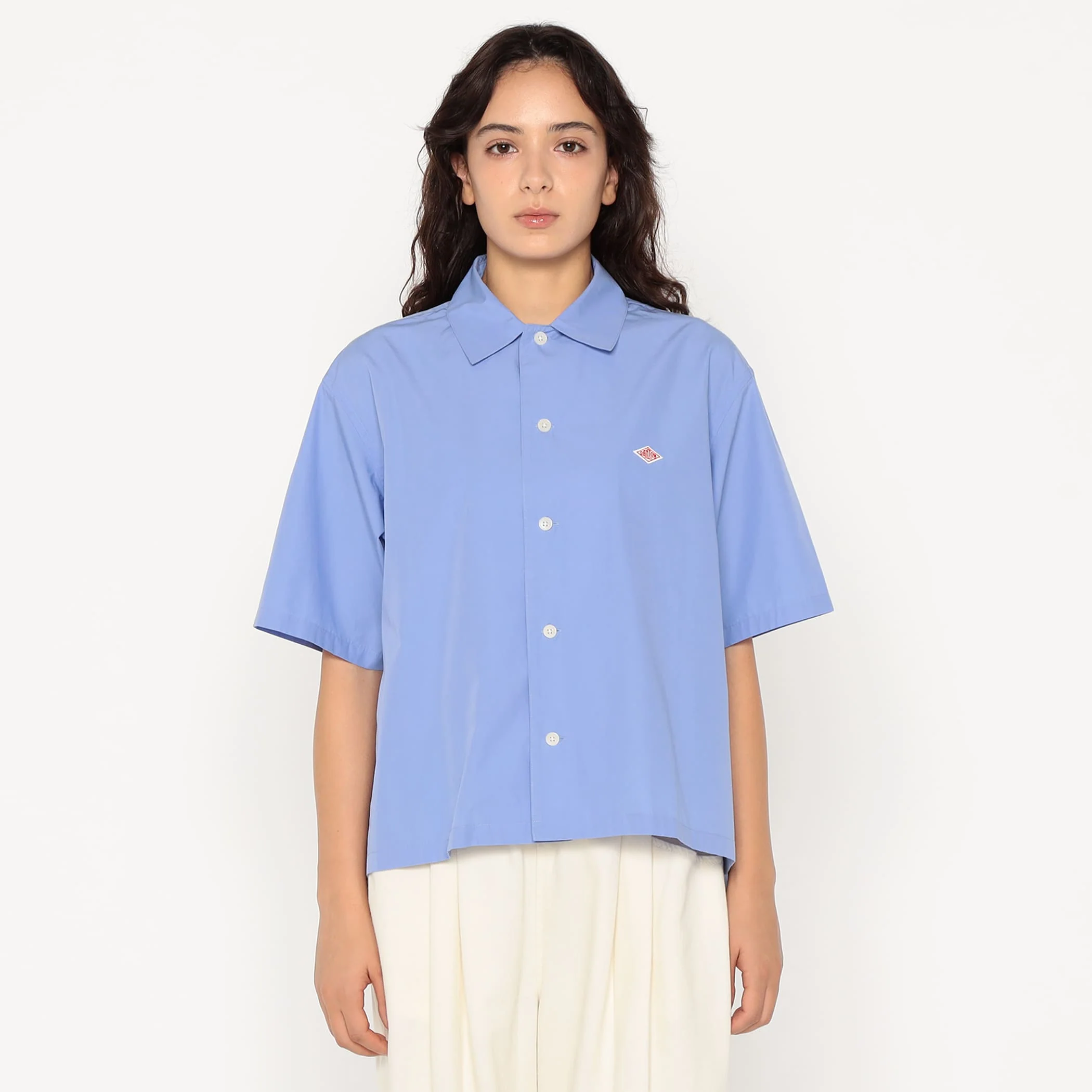 Women's Cotton Poplin Half Sleeve Shirt - Image 2