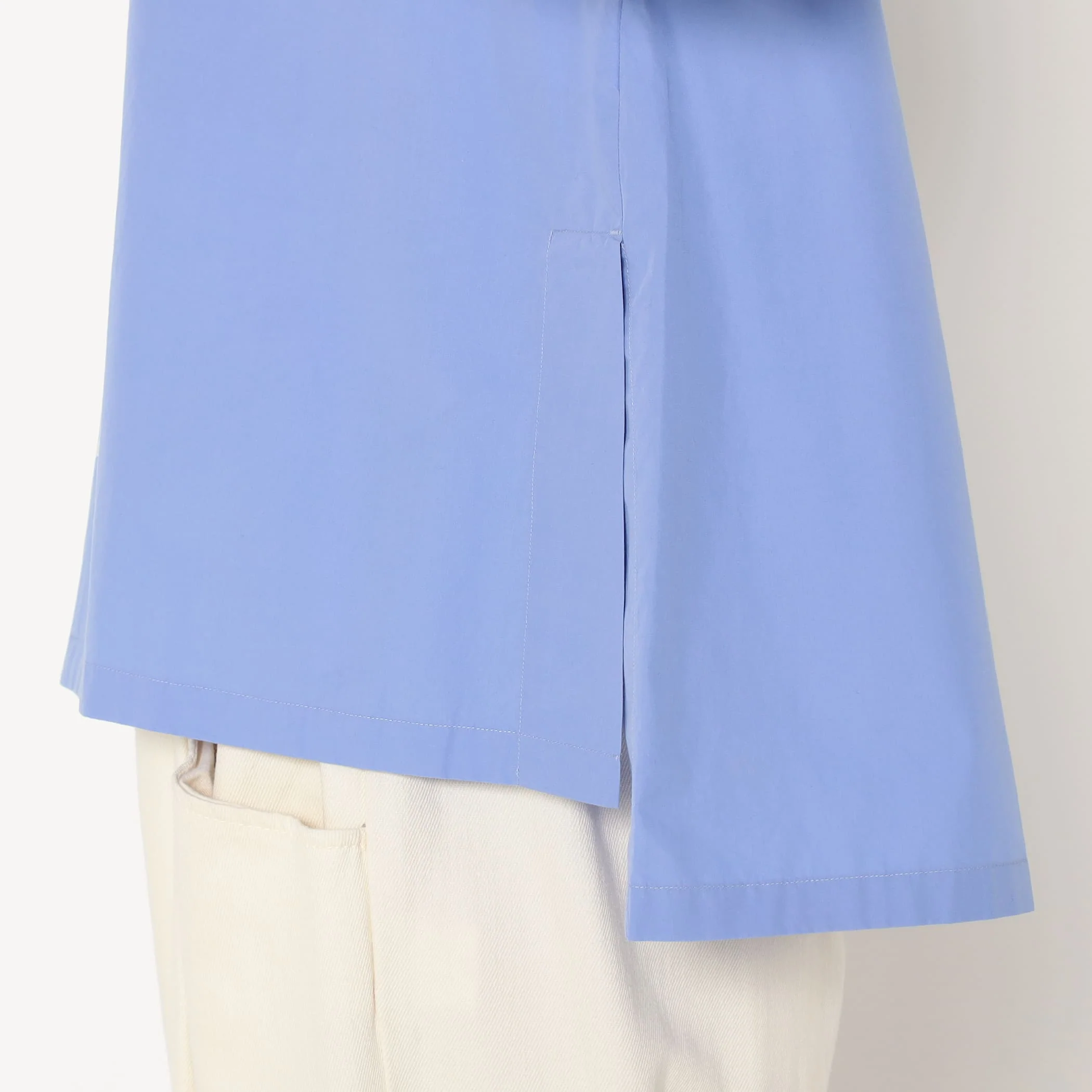 Women's Cotton Poplin Half Sleeve Shirt - Image 9