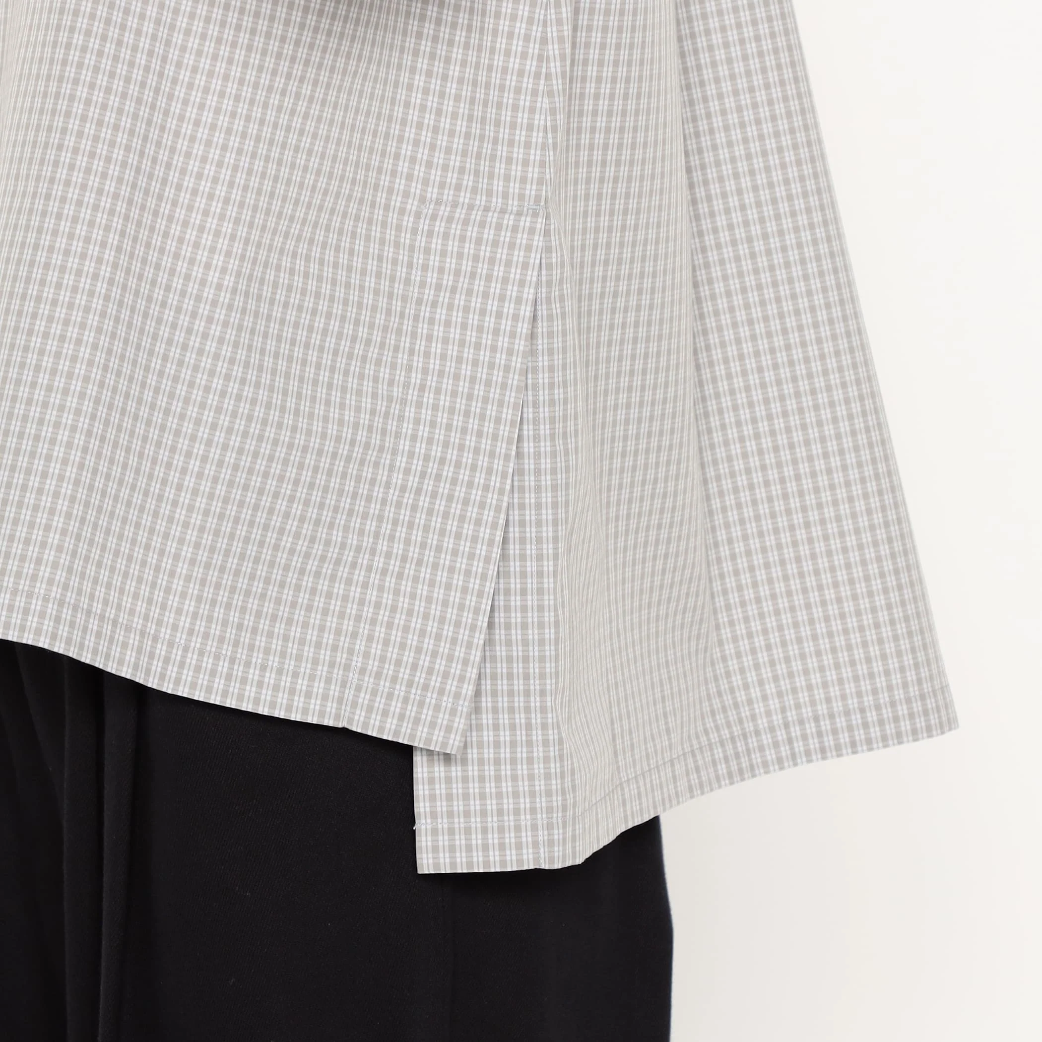 Women's Cotton Poplin Half Sleeve Shirt Plaid - Image 11