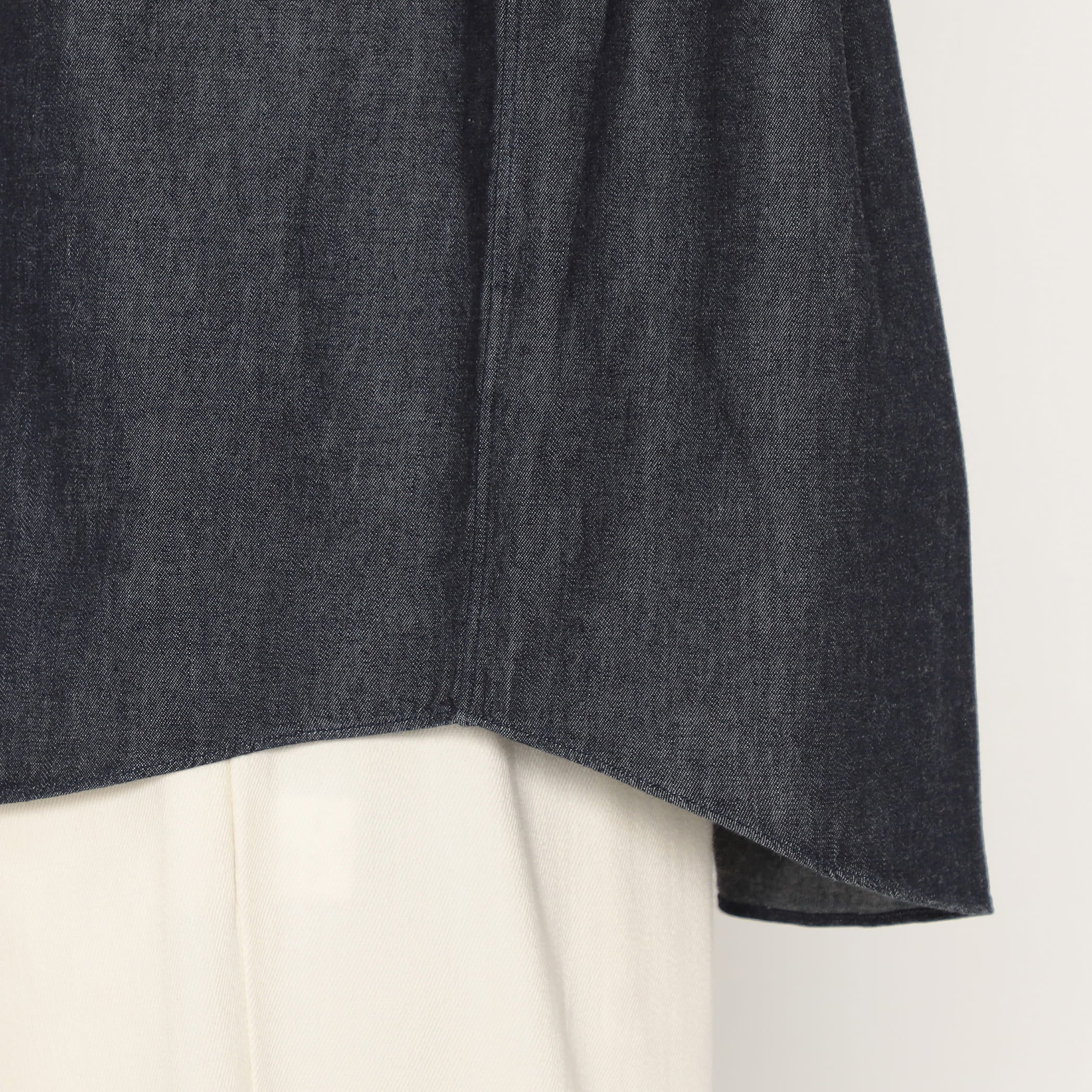 Women's Denim Dungaree Classic Collar Shirt - Image 12
