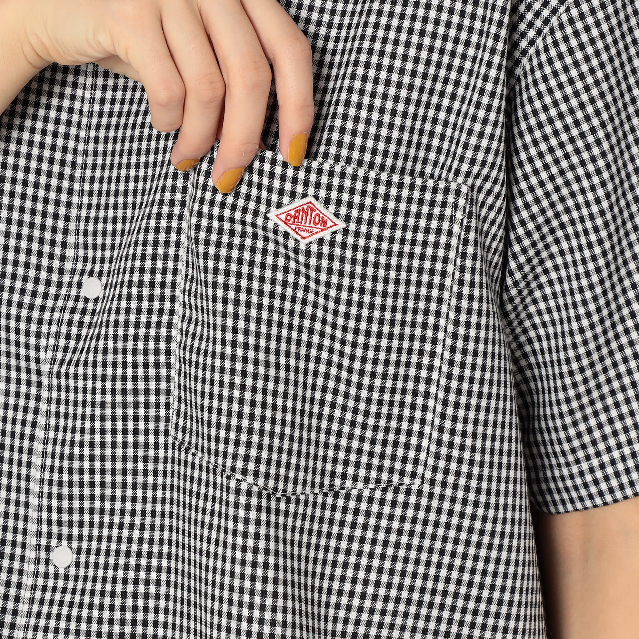 Women's Oxford Short Sleeve Button-Down Shirt - Image 12