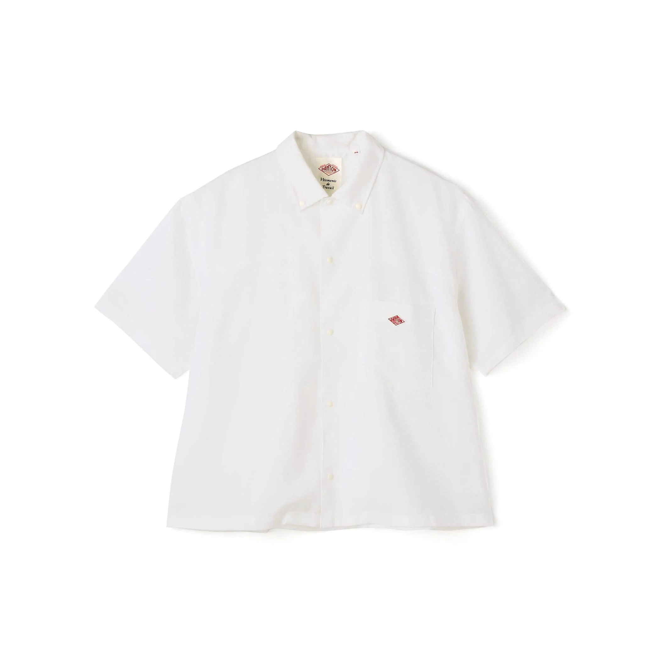 Women's Oxford Short Sleeve Button-Down Shirt - Image 16