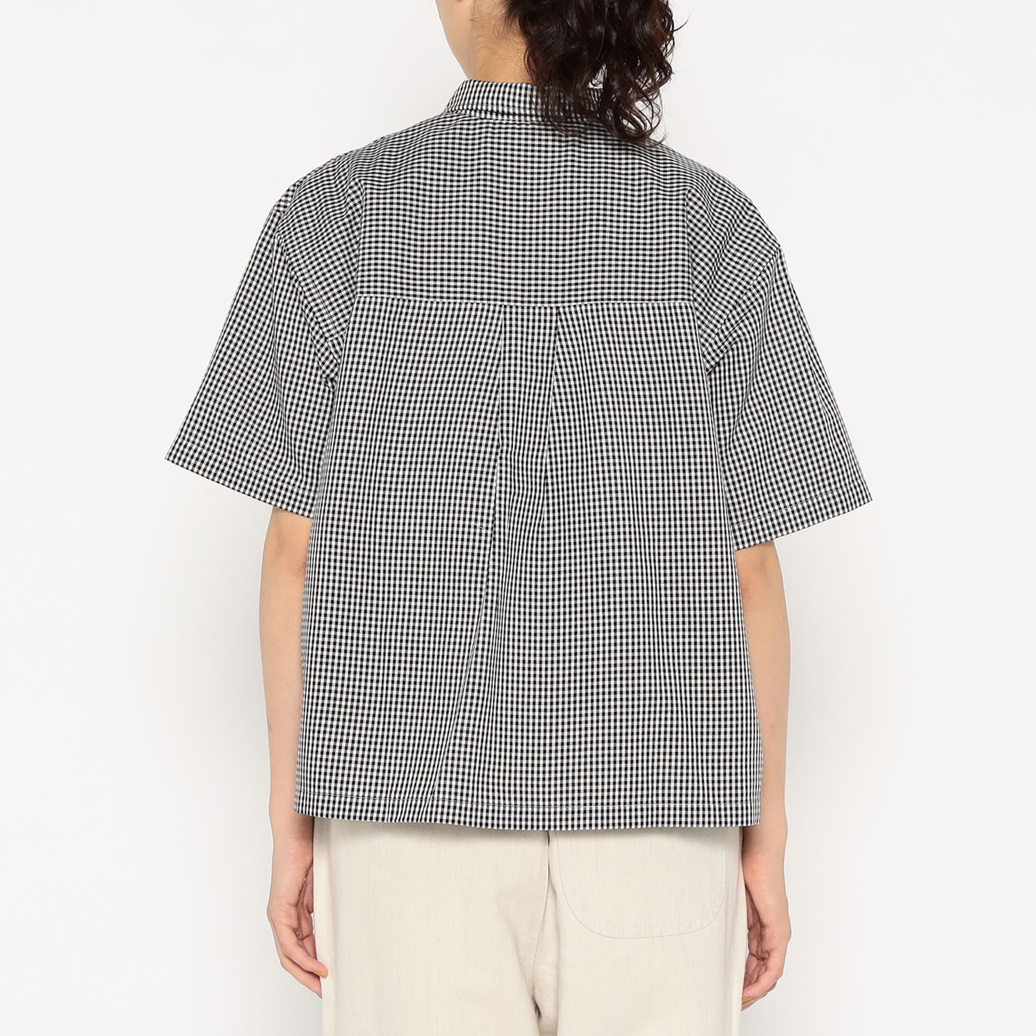 Women's Oxford Short Sleeve Button-Down Shirt - Image 7