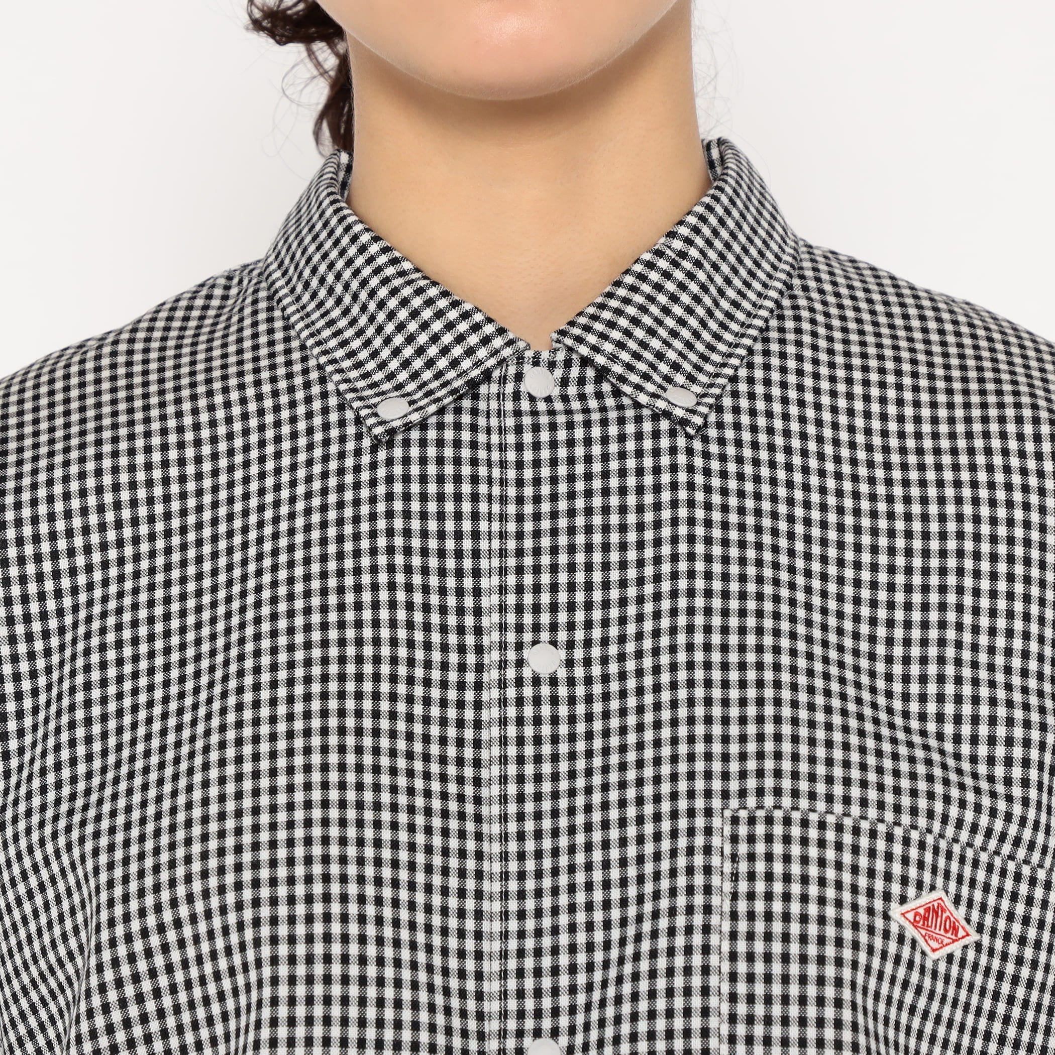 Women's Oxford Short Sleeve Button-Down Shirt - Image 8